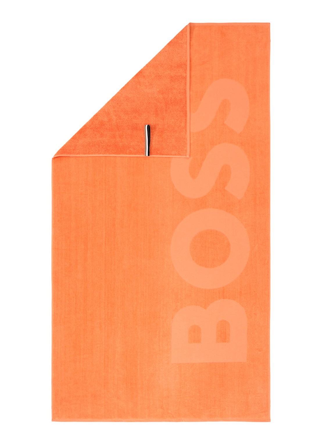 BOSS Zuma strandlaken - 420g/m² - 100 x 180 cm - voorkant 3 perzikroze