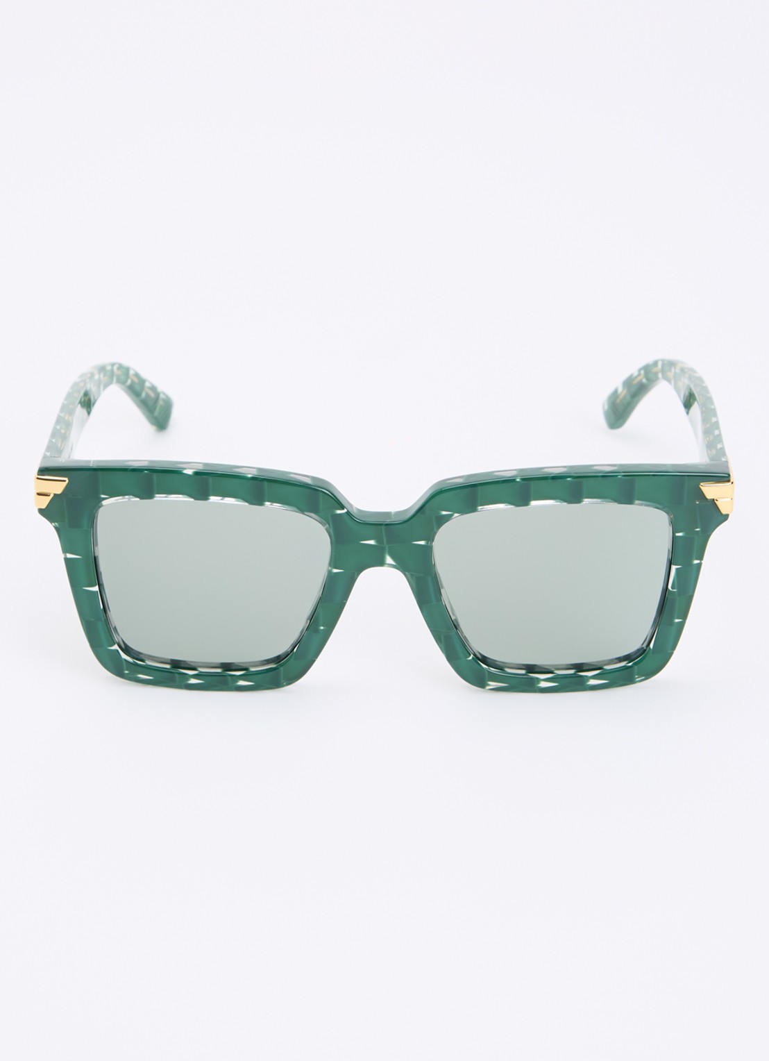 Bottega Veneta Butterfly zonnebril BV1005S - detail groen