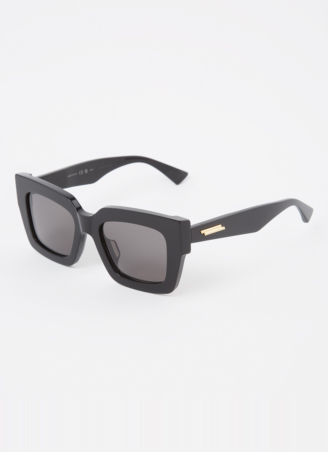 Bottega Veneta Butterfly zonnebril BV1212S - voorkant zwart