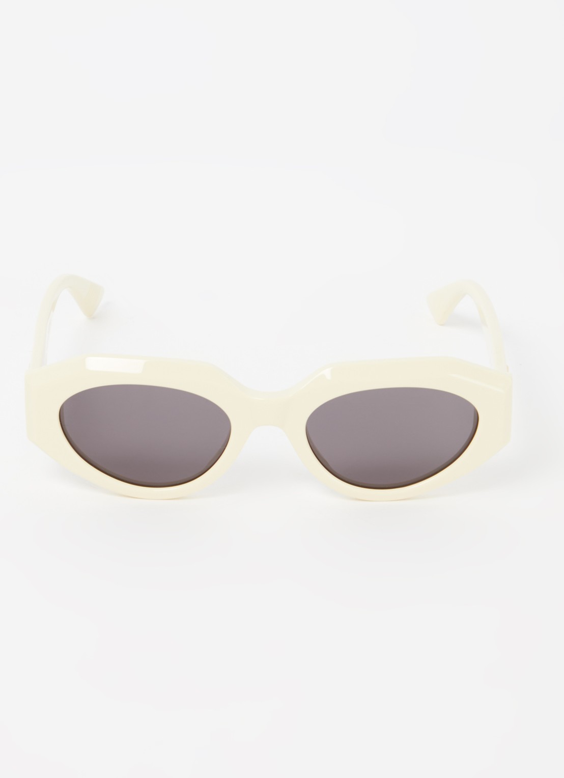 Bottega Veneta Cat Eye zonnebril BV1031S - detail 2 creme