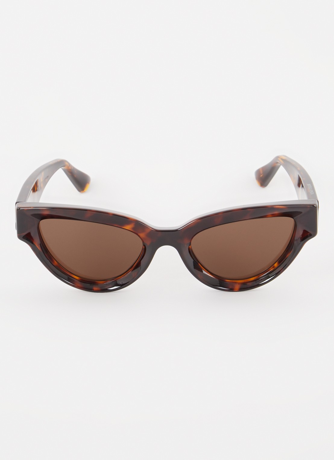 Bottega Veneta Cat Eye zonnebril BV1249S - detail 3 donkerbruin