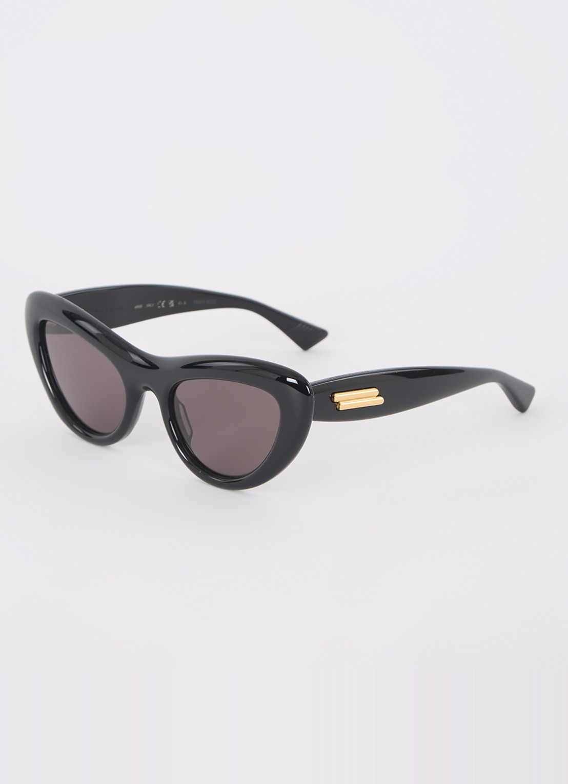Bottega Veneta Cat Eye zonnebril BV1282S - voorkant 4 zwart