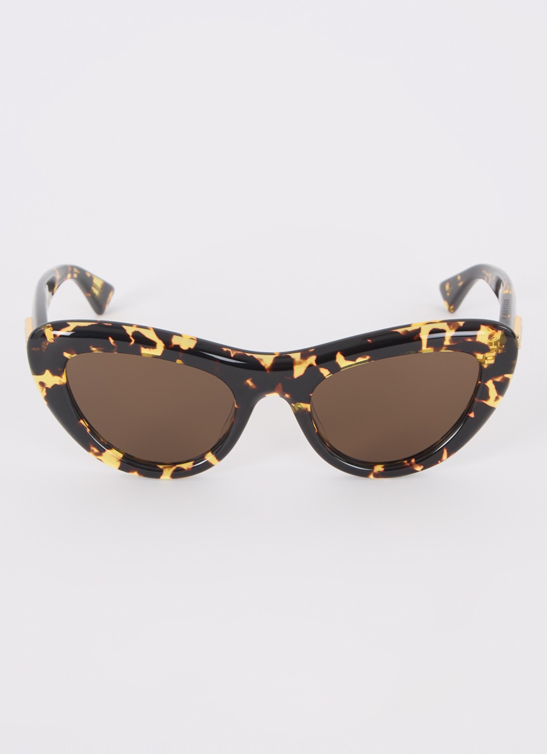 Bottega Veneta Cat Eye zonnebril BV1282S  - detail donkerbruin