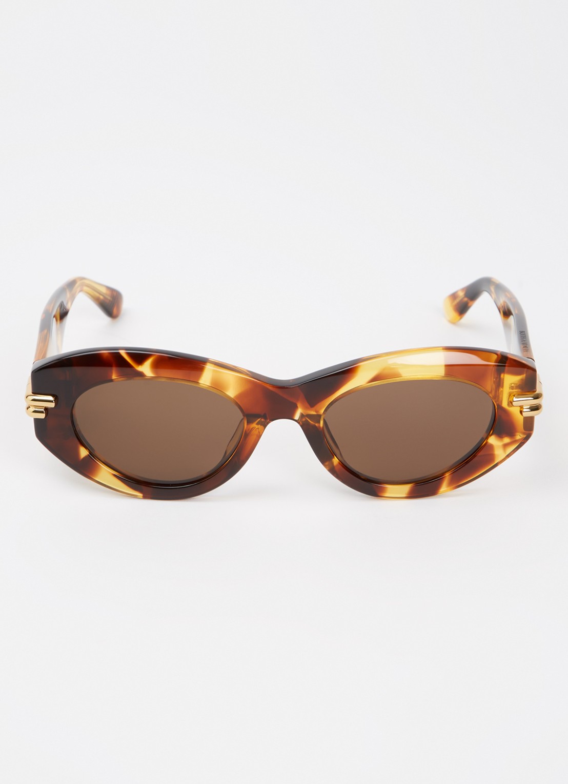 Bottega Veneta Cat Eye zonnebril BV1322S - detail 2 cognac