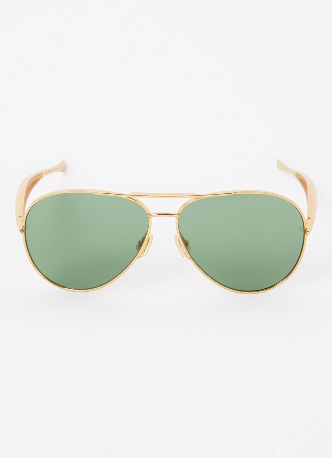 Bottega Veneta Piloten zonnebril 6J000440 - detail goud