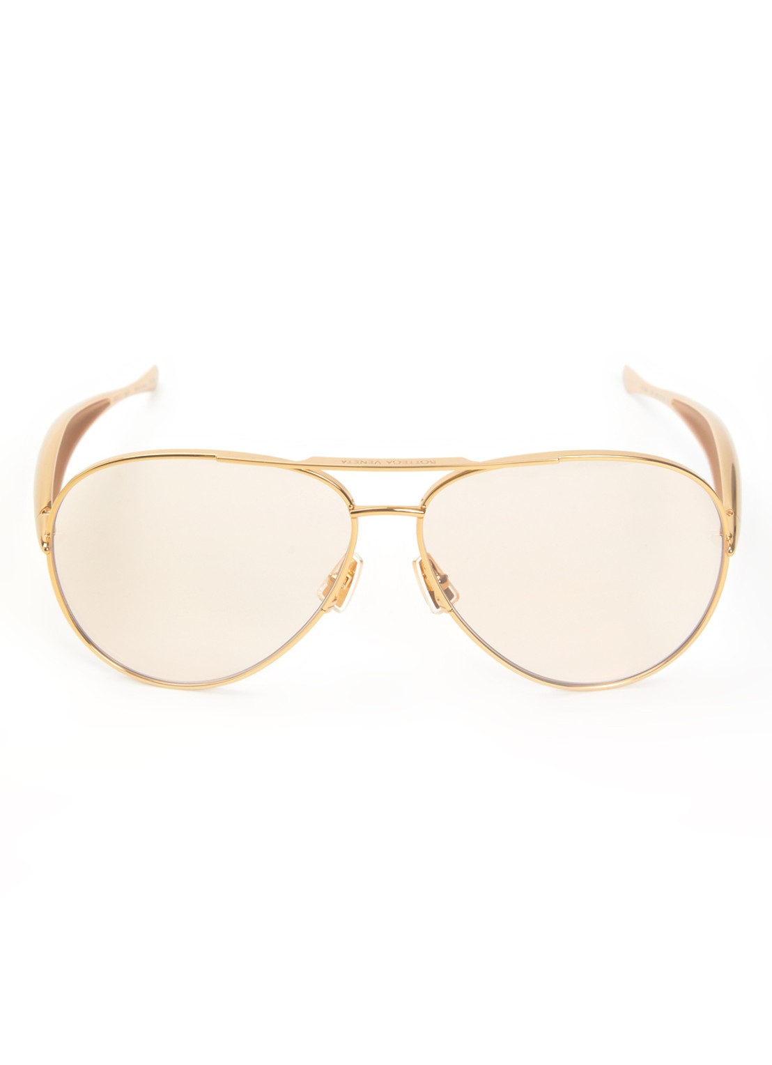 Bottega Veneta Piloten zonnebril BV1305S - detail goud