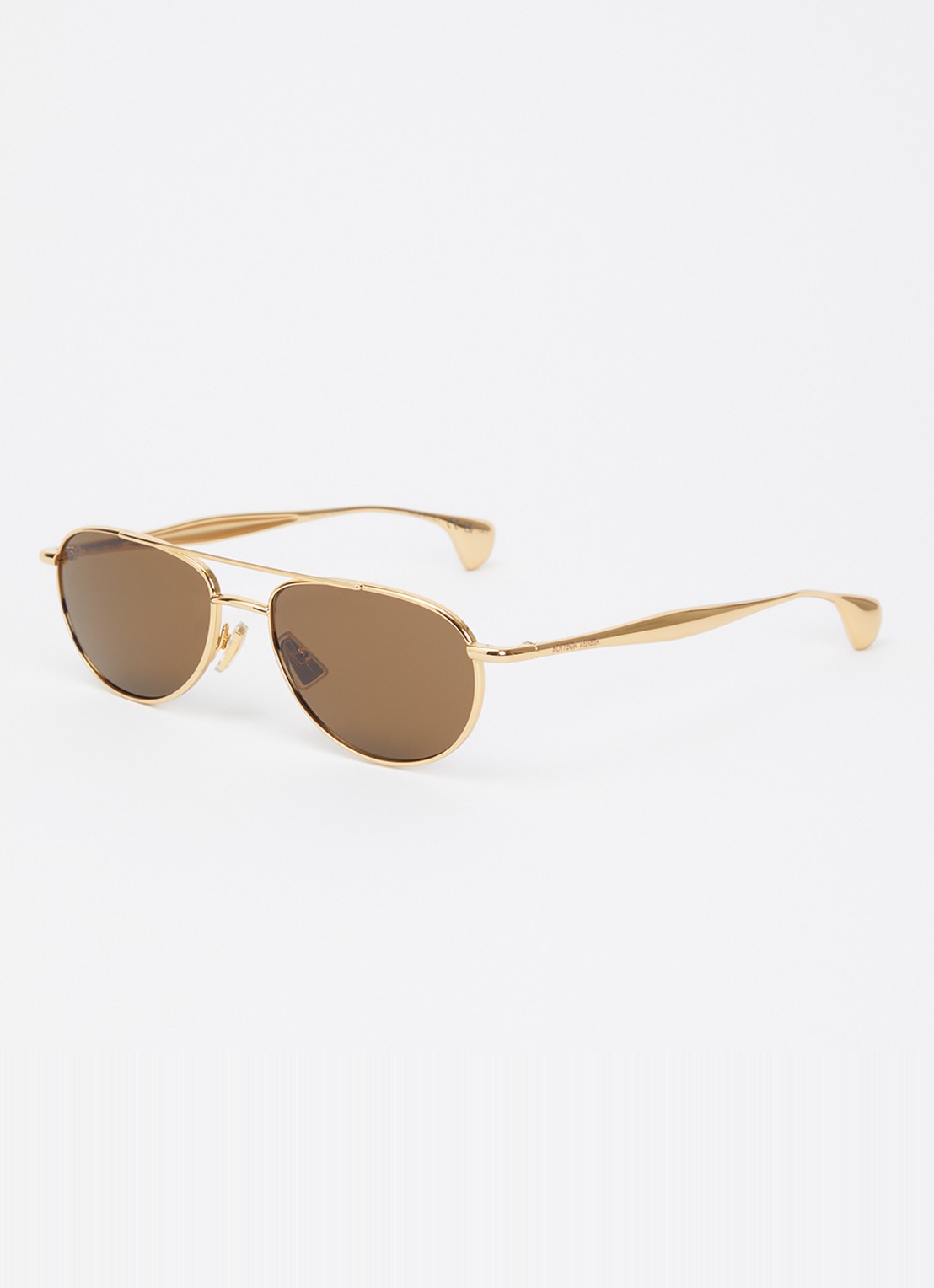 Bottega Veneta Piloten zonnebril BV1419S - voorkant 3 goud