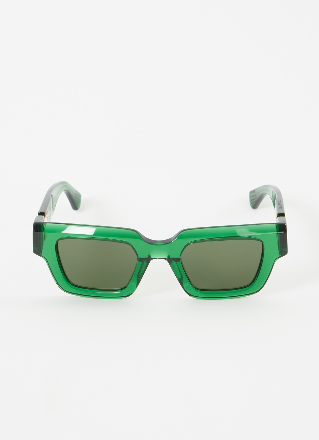 Bottega Veneta Retro zonnebril BV1230S - detail groen