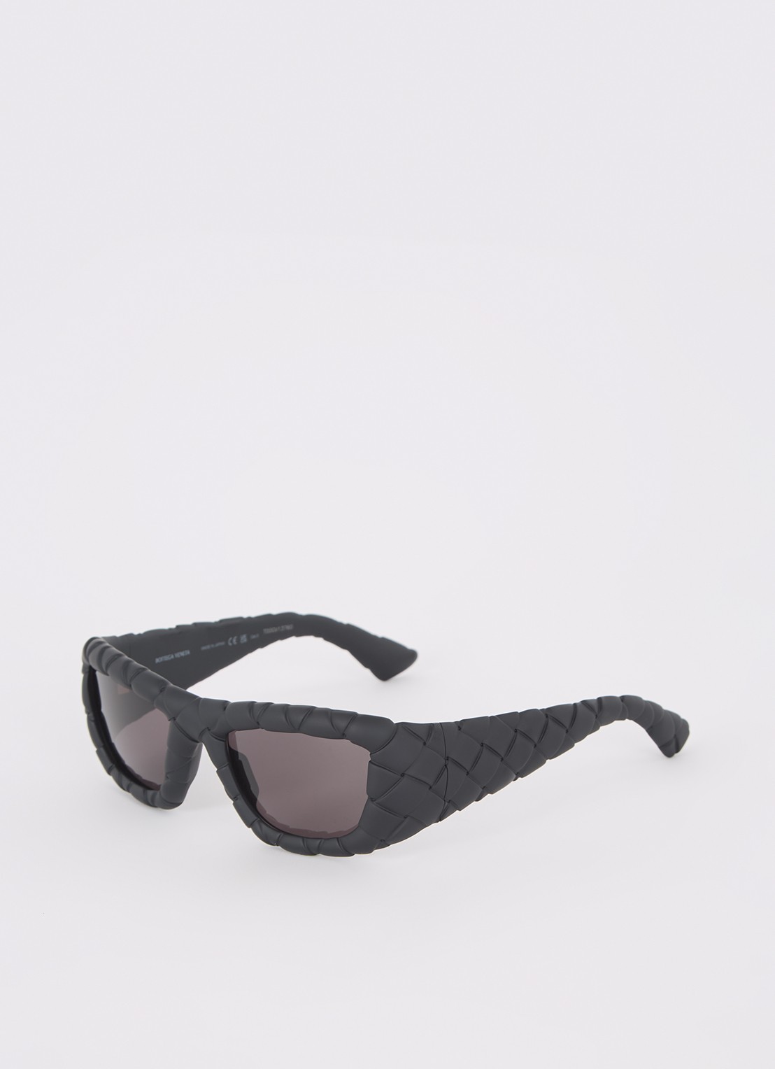 Bottega Veneta Retro zonnebril BV1303S  - voorkant 4 zwart