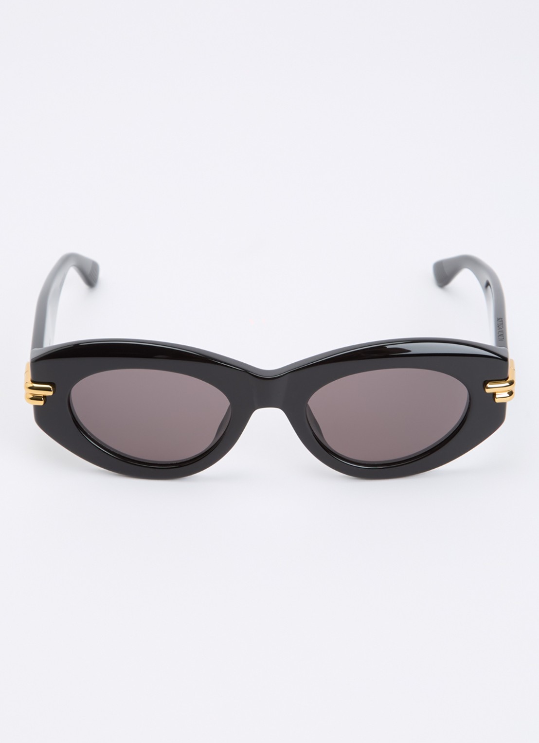 Bottega Veneta Retro zonnebril BV1322S - detail zwart