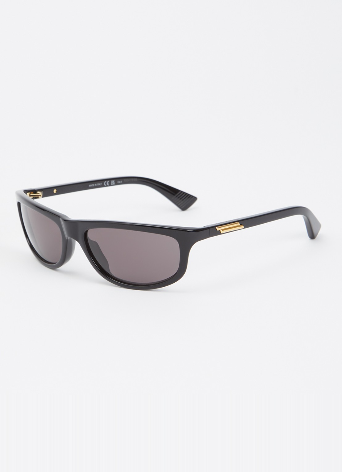 Bottega Veneta Retro zonnebril BV1327S - voorkant 4 zwart