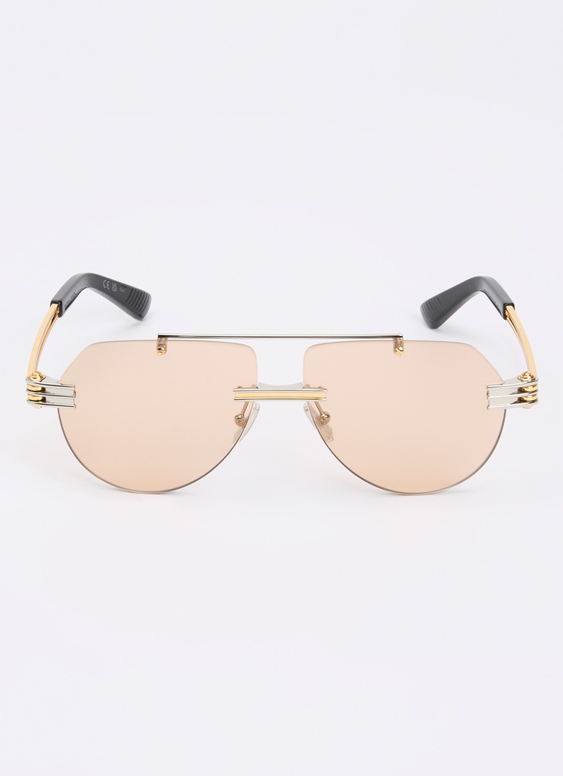 Bottega Veneta Retro zonnebril BV1342S - detail 2 goud