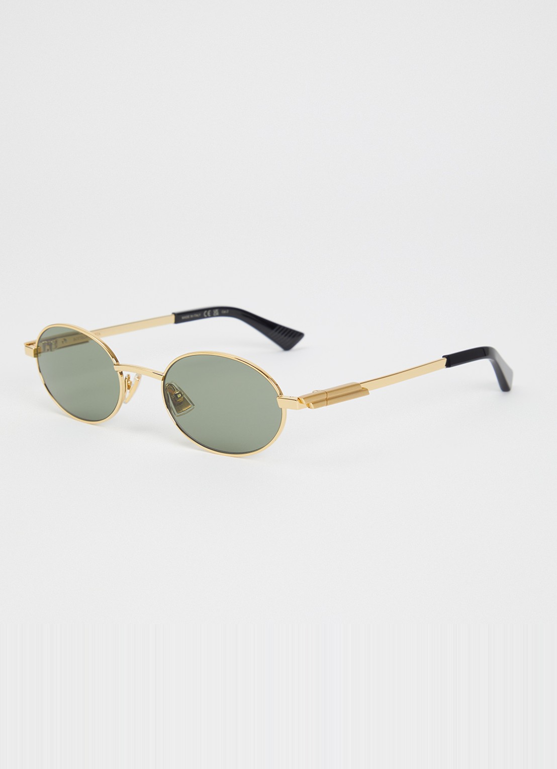 Bottega Veneta Retro zonnebril BV1470S - voorkant goud