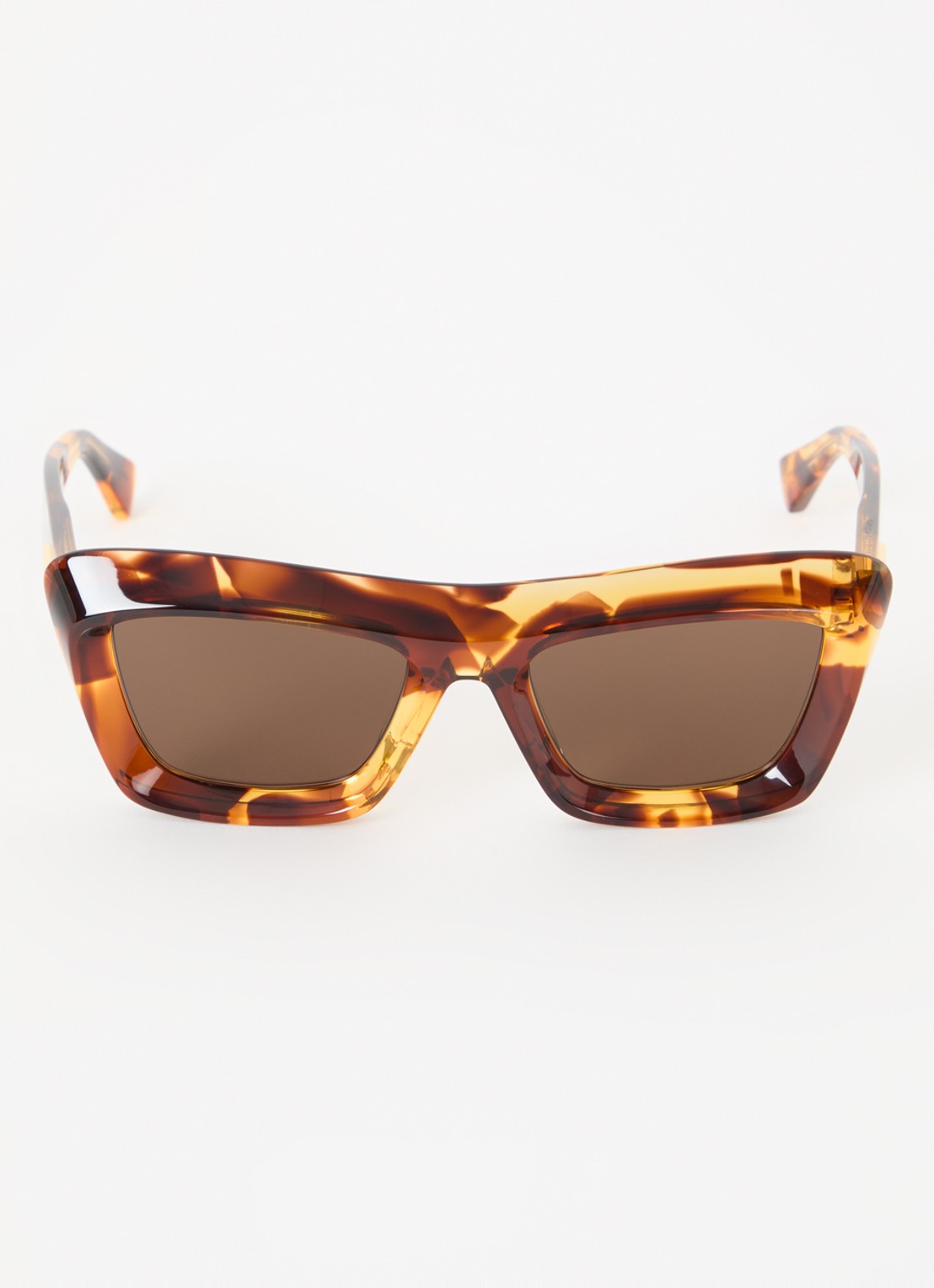 Bottega Veneta Wayfarer zonnebril BV1283S - detail 3 bruin