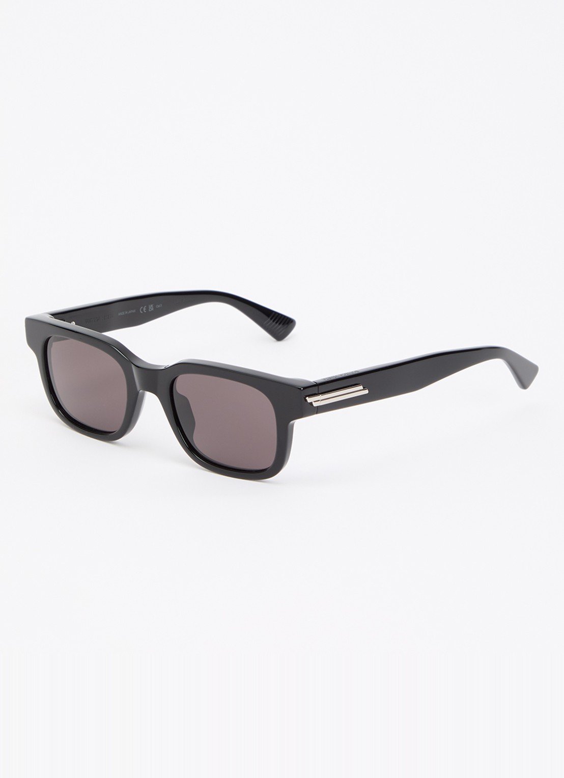 Bottega Veneta Wayfarer zonnebril BV1411S - voorkant zwart