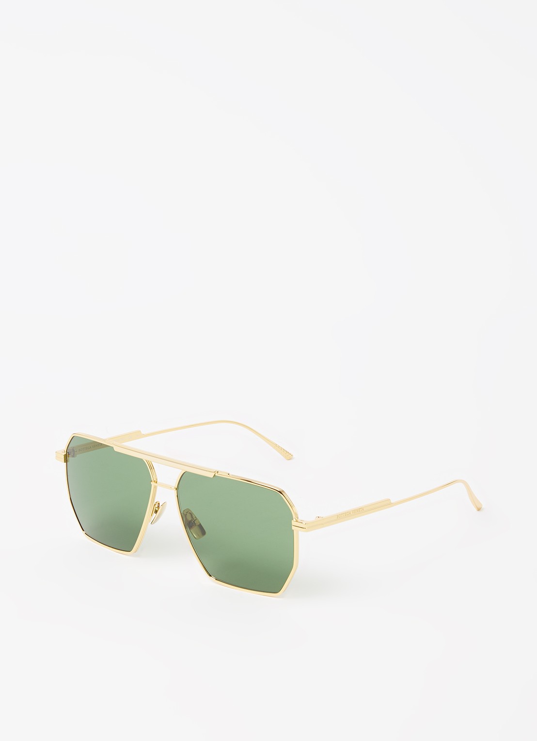 Bottega Veneta Zonnebril BV1012S - voorkant 2 goud