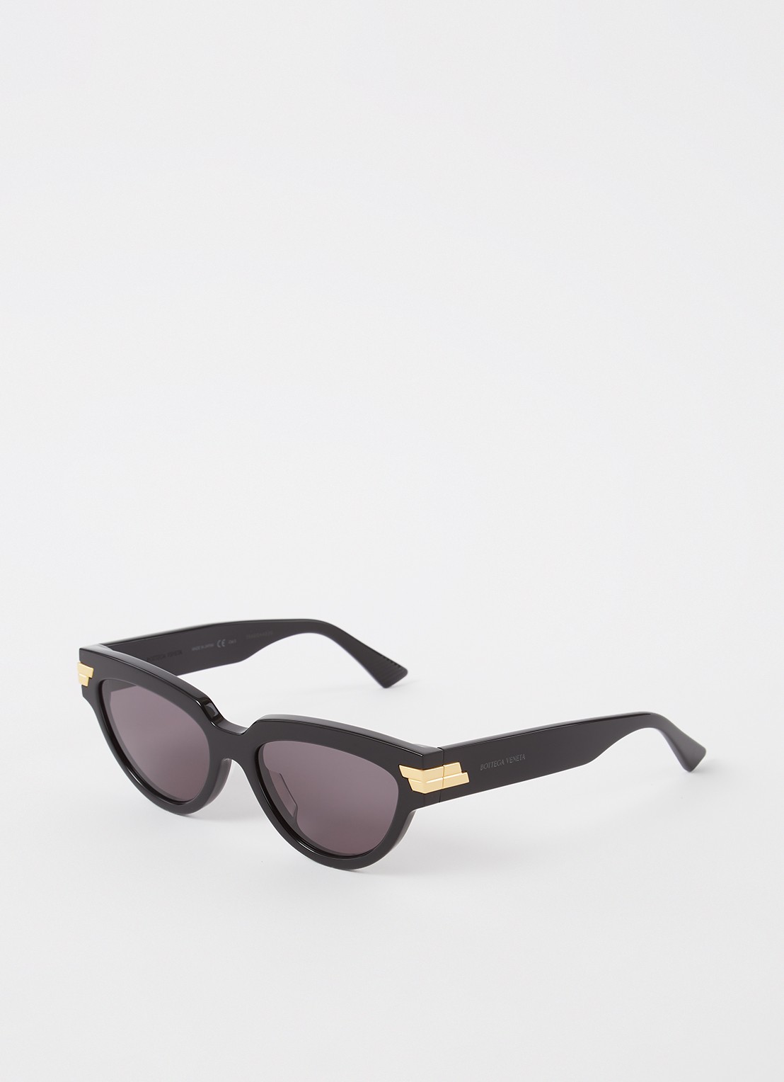 Bottega Veneta Zonnebril BV1035S - voorkant zwart