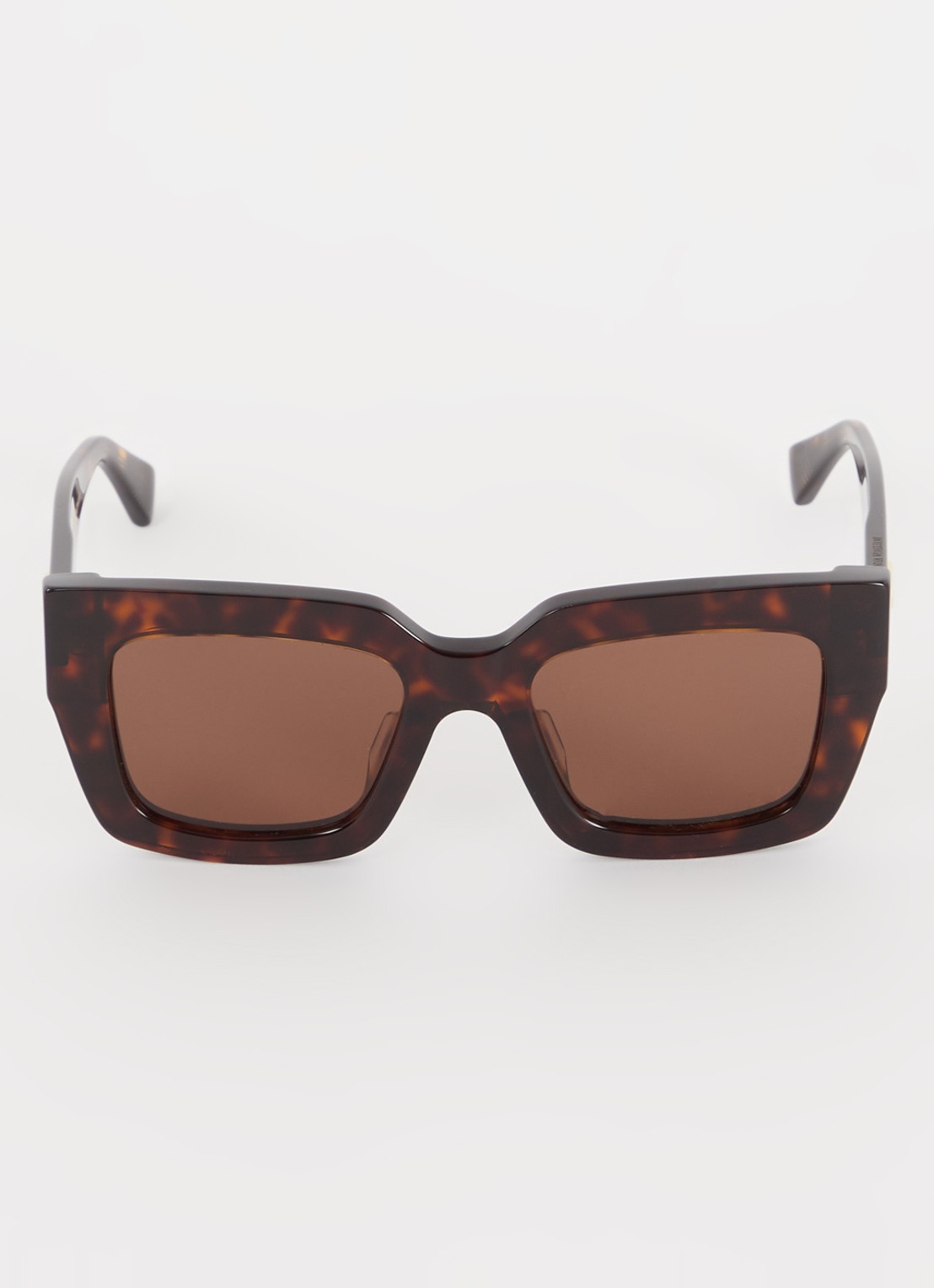 Bottega Veneta Zonnebril BV1212S - detail donkerbruin