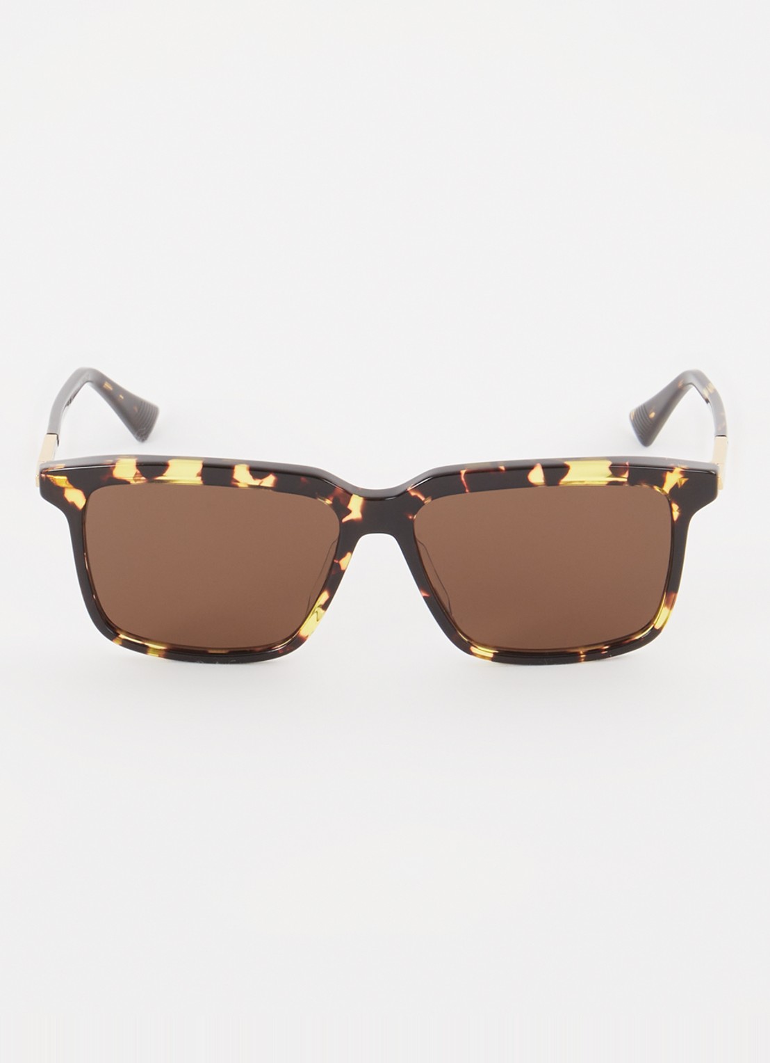 Bottega Veneta Zonnebril BV1261S - detail donkerbruin