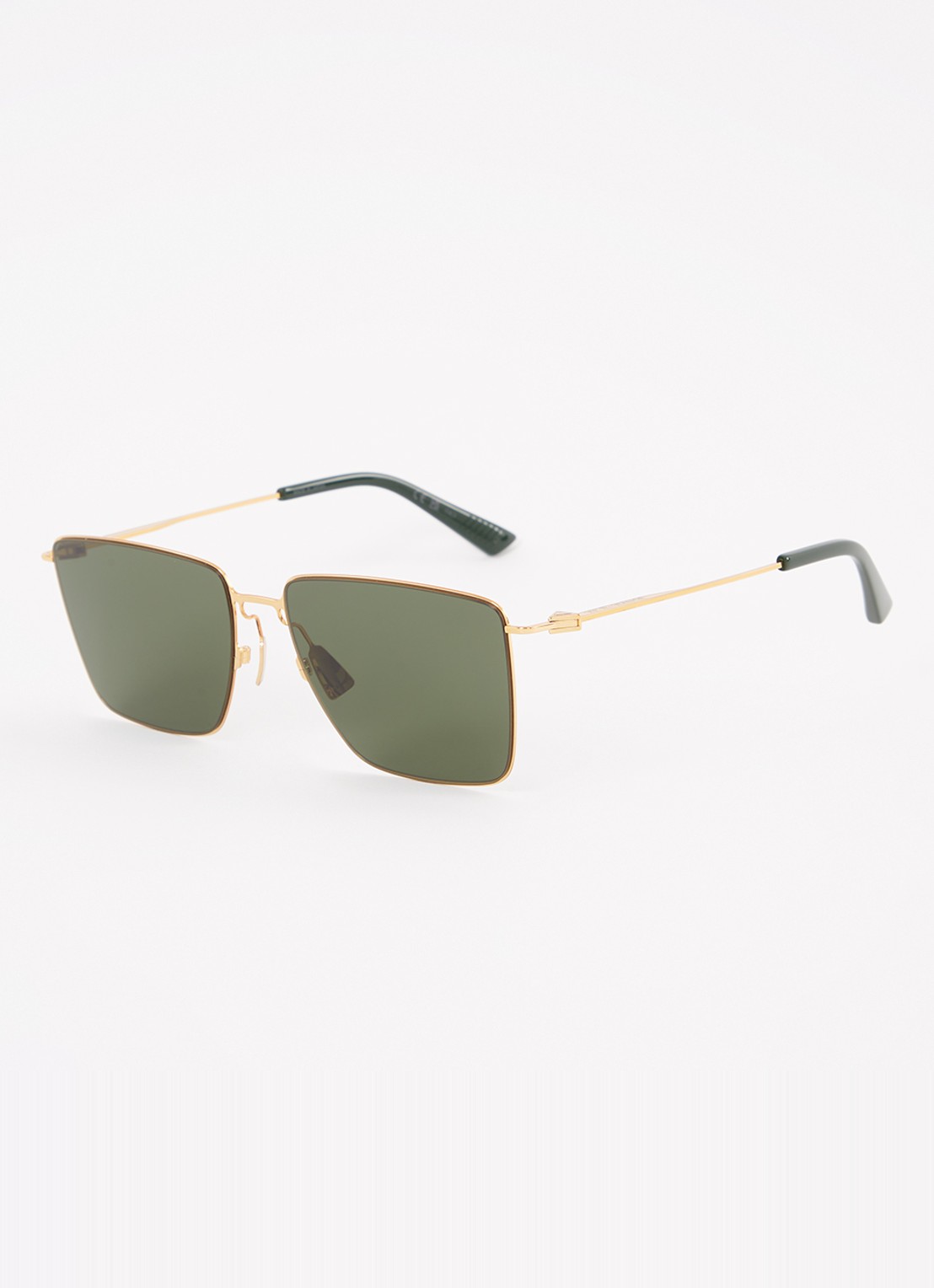 Bottega Veneta Zonnebril BV1267S - voorkant groen