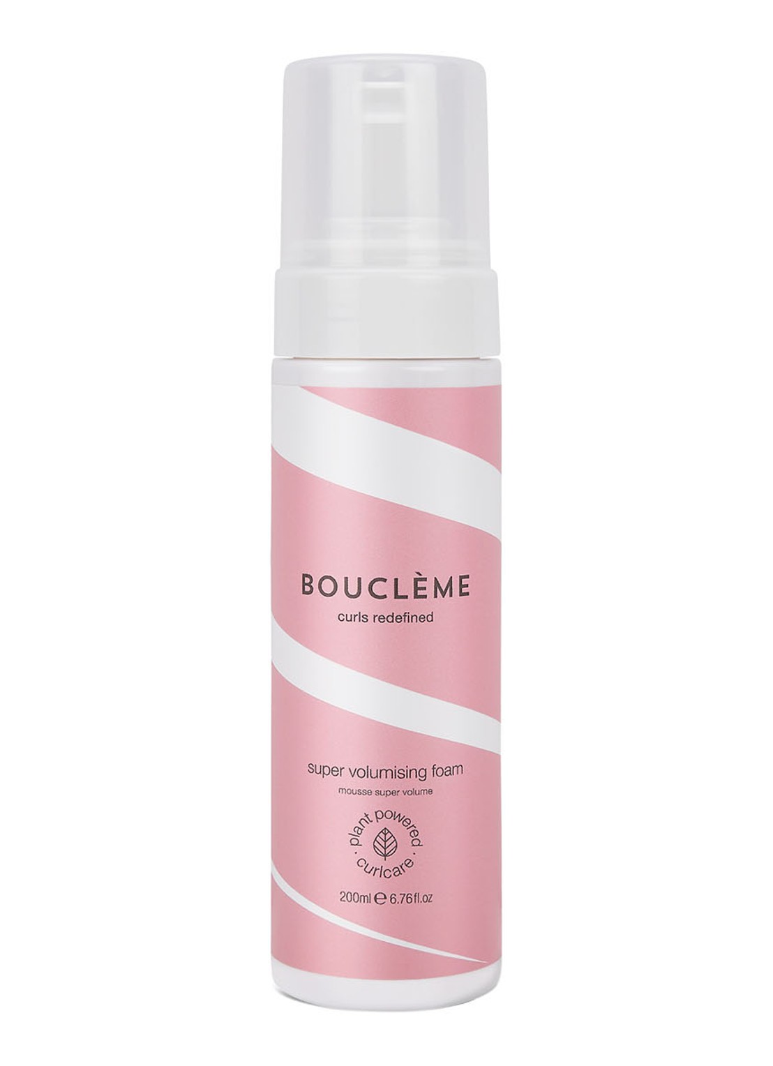 Bouclème Super Volumising Foam - krullen crème - voorkant undefined