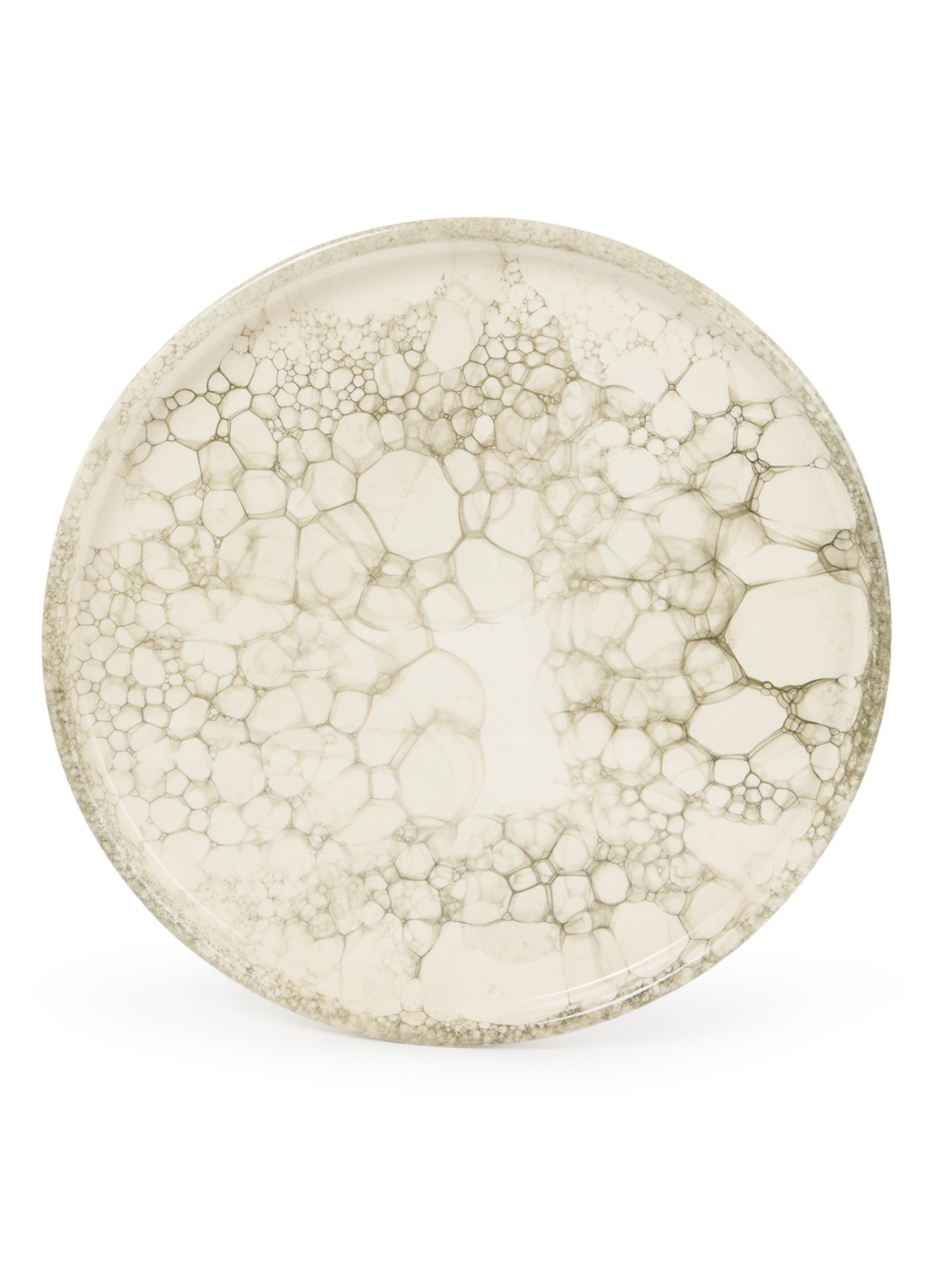 Bowls and Dishes Espuma dinerbord 28 cm - voorkant 4 legergroen