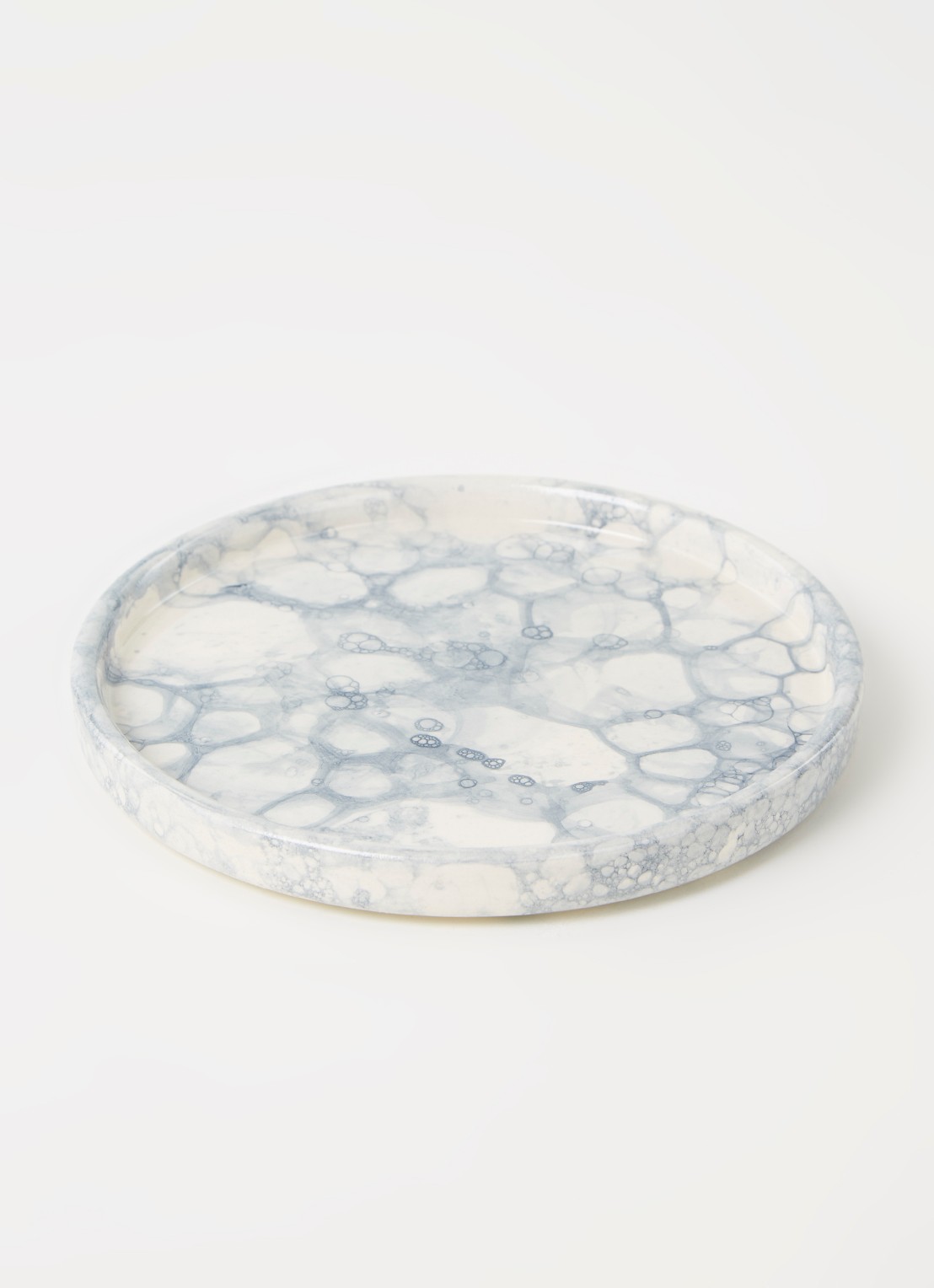 Bowls and Dishes Espuma gebaksbordje 18 cm - voorkant 2 gebroken wit