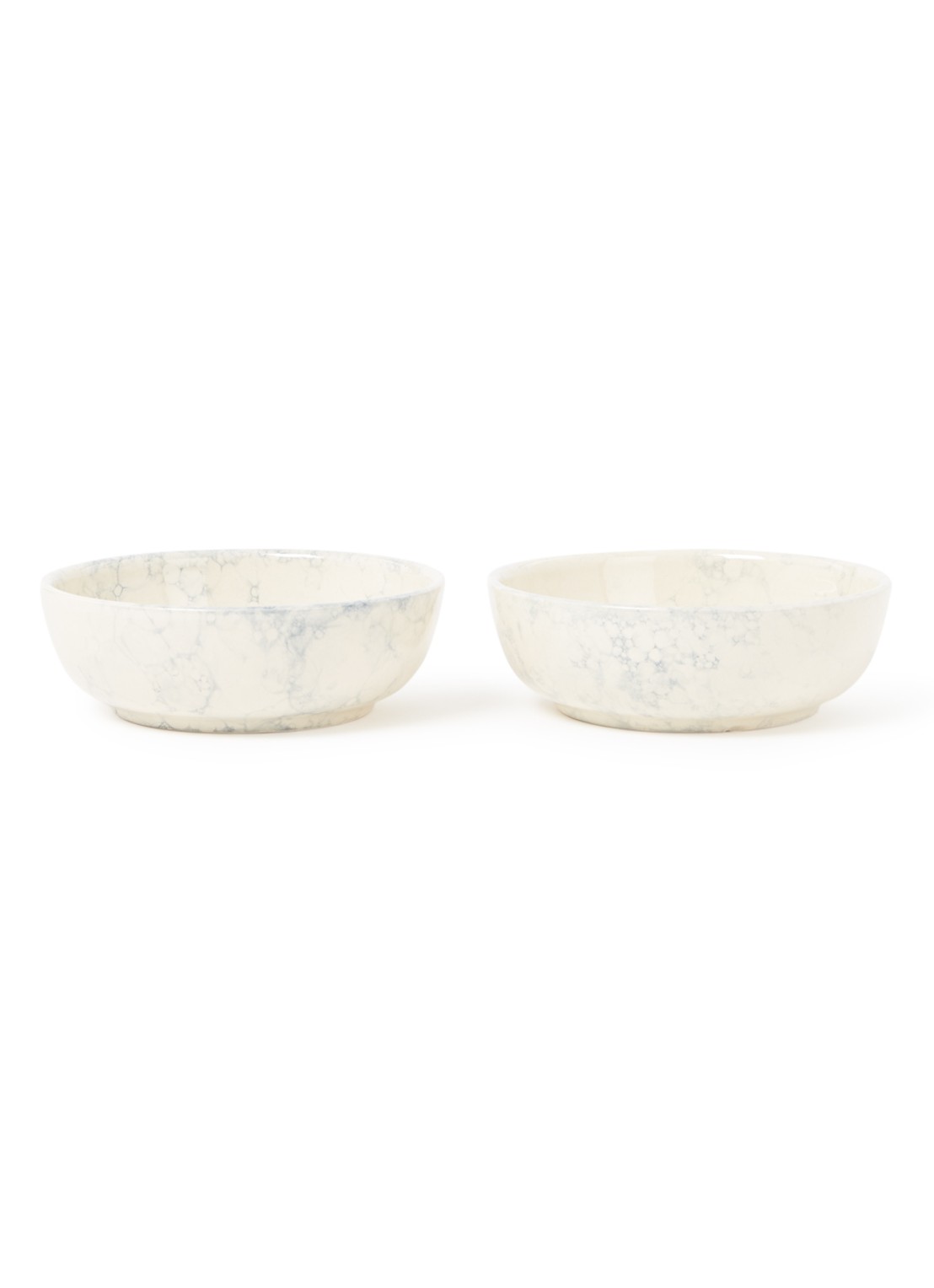 Bowls and Dishes Espuma kom 15 cm set van 2 - voorkant grijs