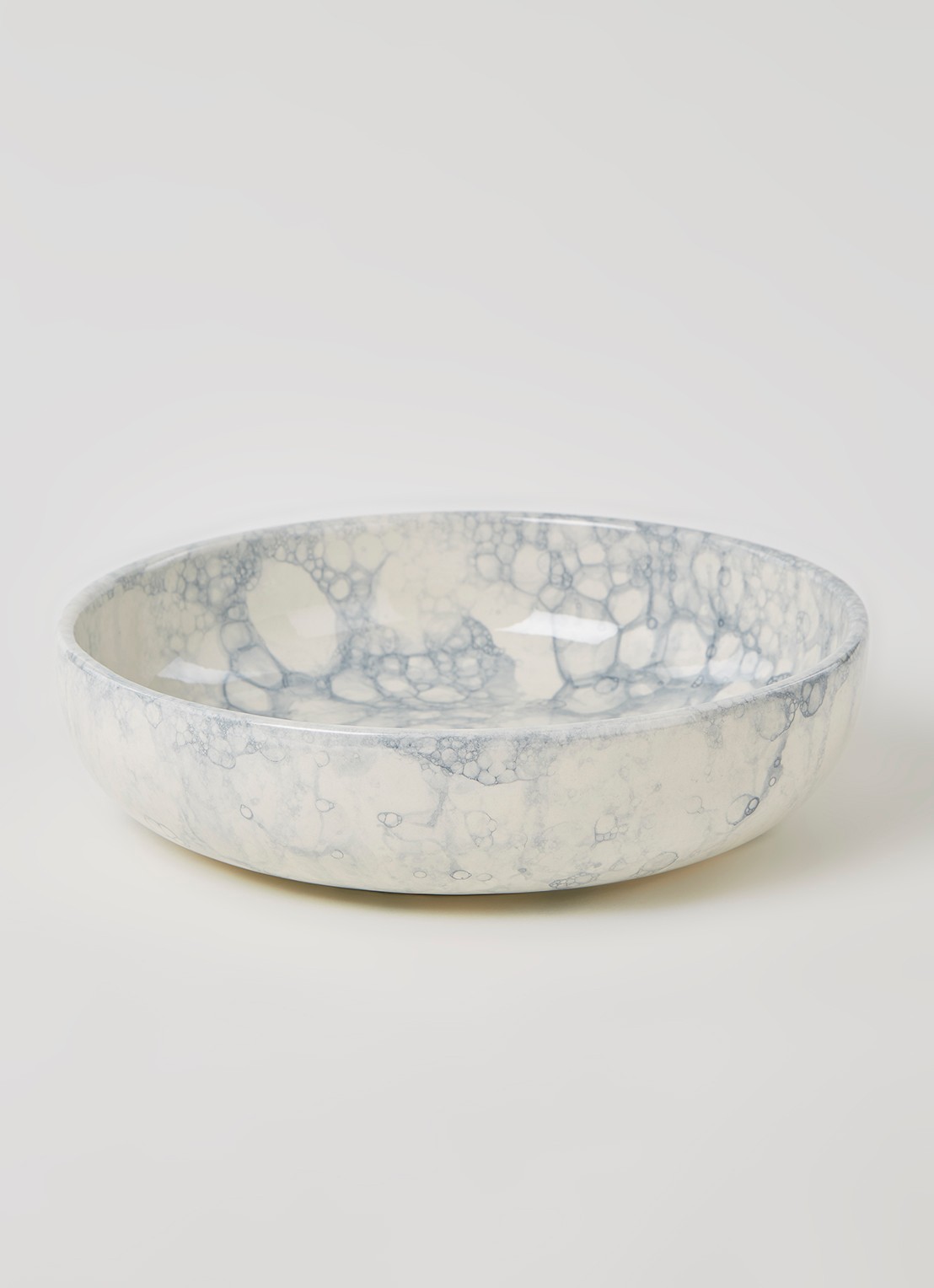 Bowls and Dishes Espuma schaal 27 cm - voorkant 3 gebroken wit