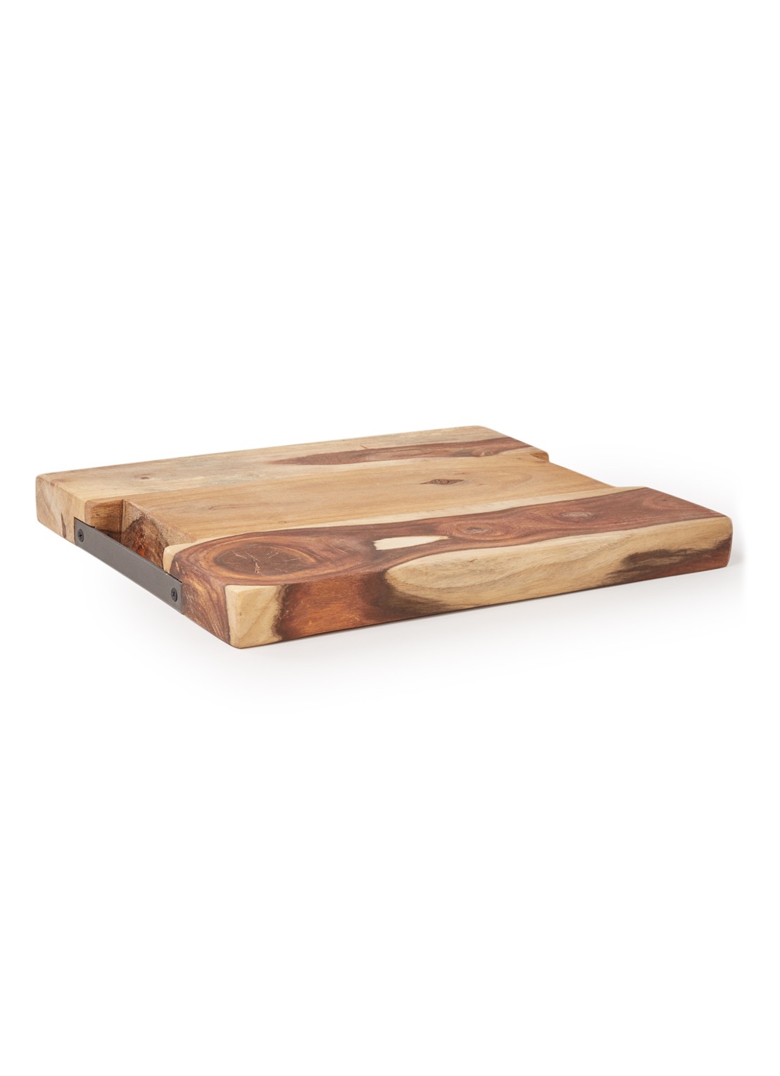 Bowls and Dishes Pure Rose Wood serveerplank 40 x 30 cm - voorkant 4 bruin