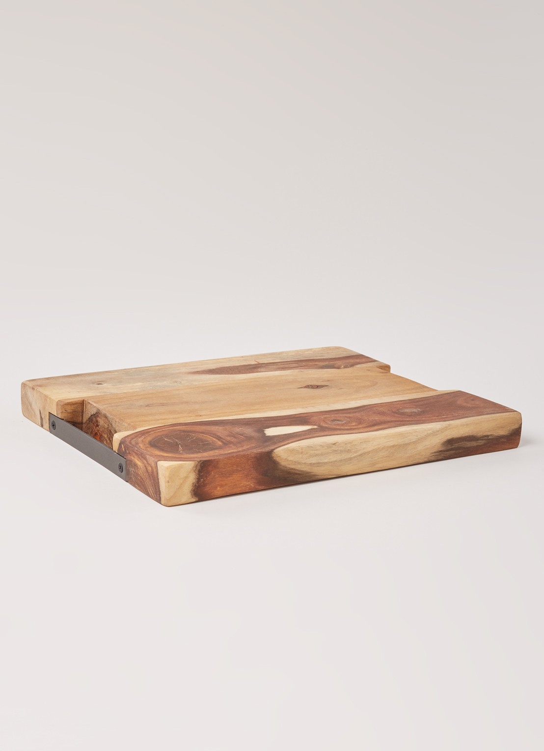 Bowls and Dishes Pure Rose Wood serveerplank 40 x 30 cm - voorkant 5 bruin