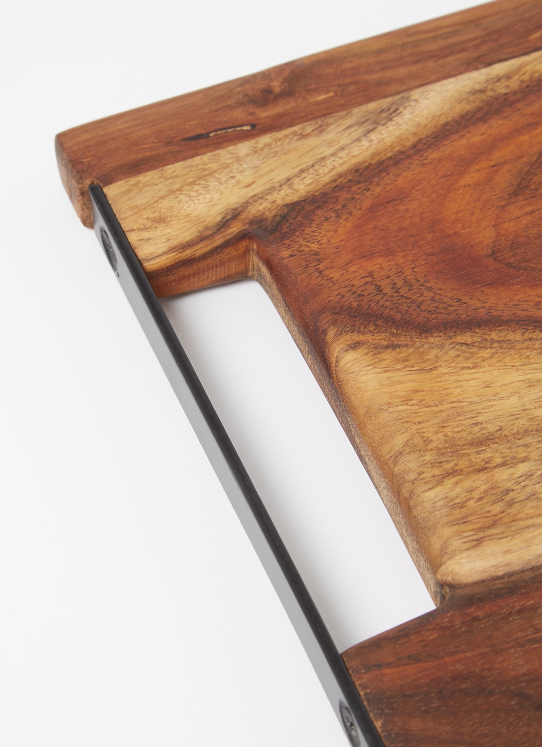 Bowls and Dishes Pure Rose Wood serveerplank 49 x 20 cm - voorkant 2 bruin