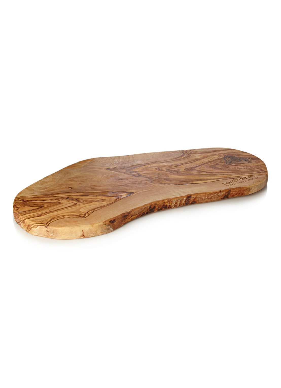 Bowls and Dishes Tapasplank van olijfhout 50 x 23 cm - voorkant naturel