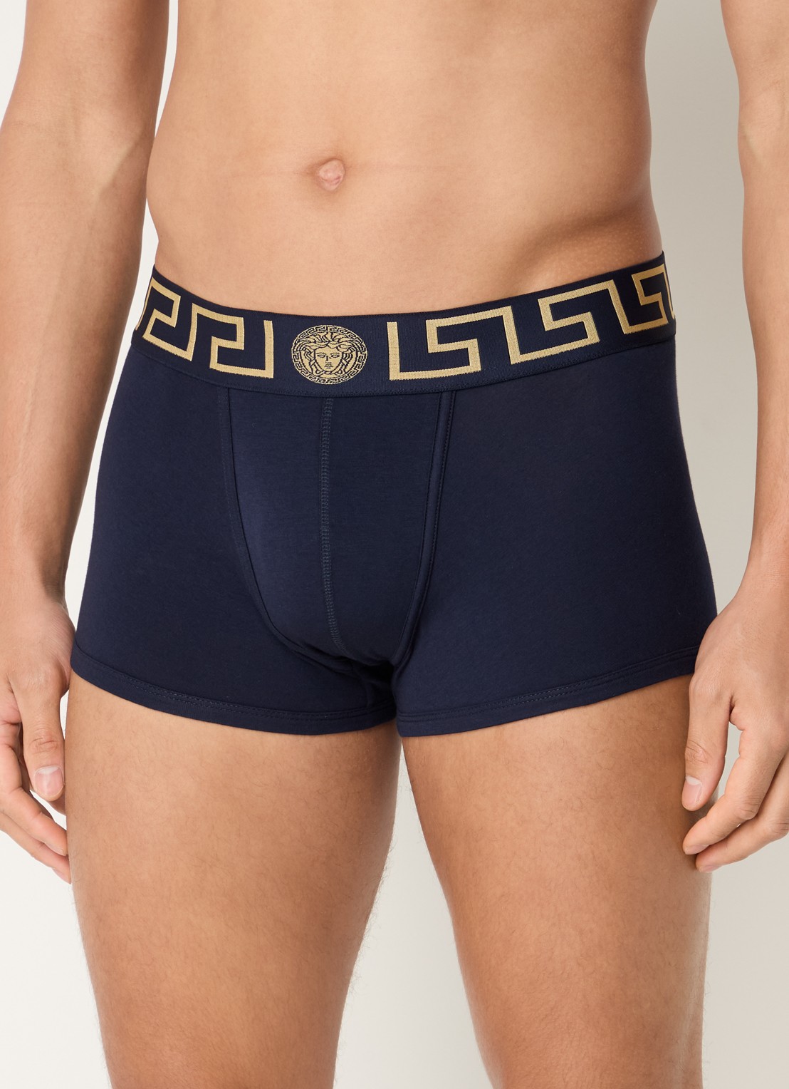 Boxershort met logoband - detail 4 donkerblauw