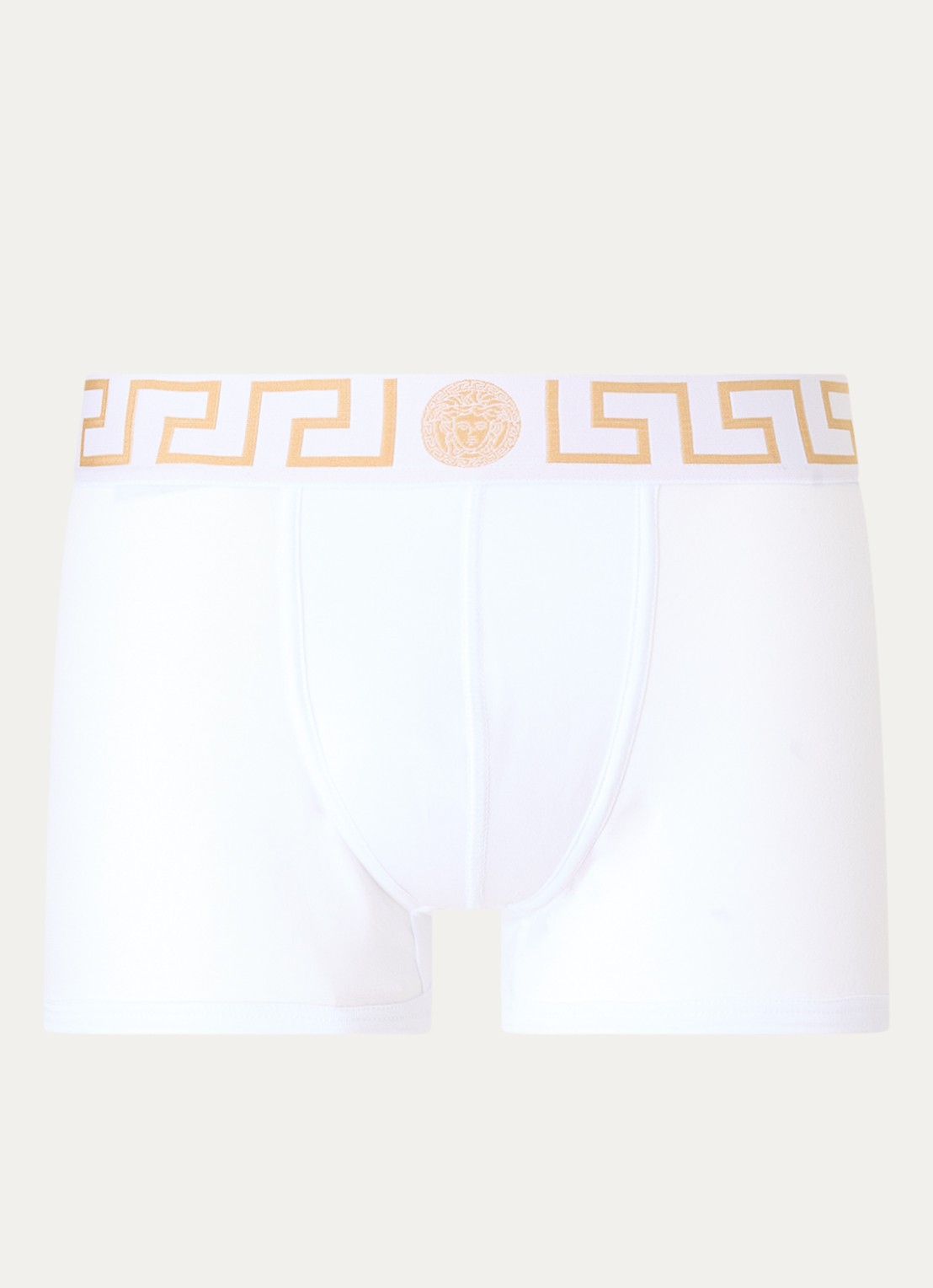 Boxershorts met logoband in 2-pack - voorkant 3 wit