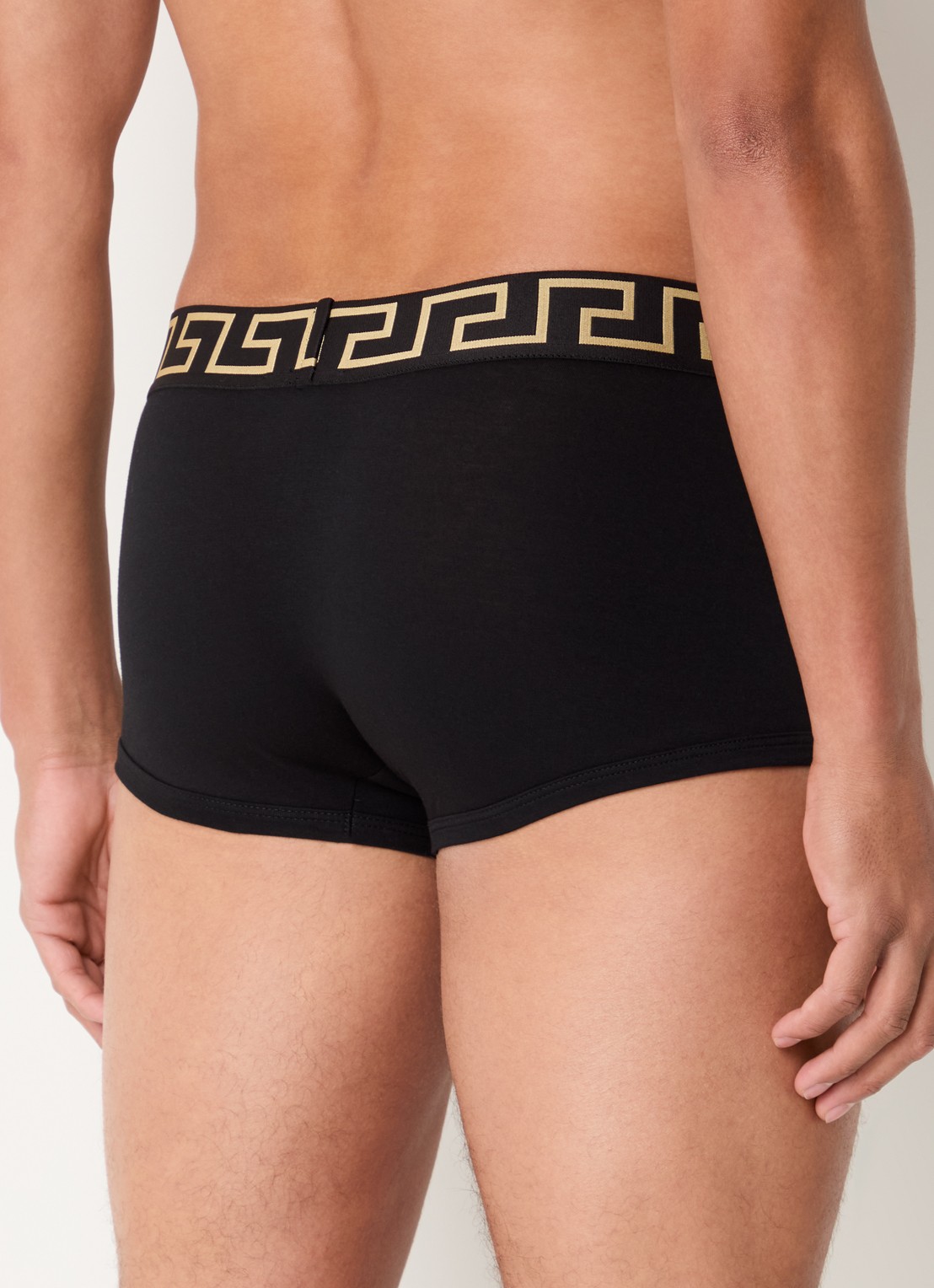 Boxershorts met logoband in 3-pack - achterkant 4 donkerblauw