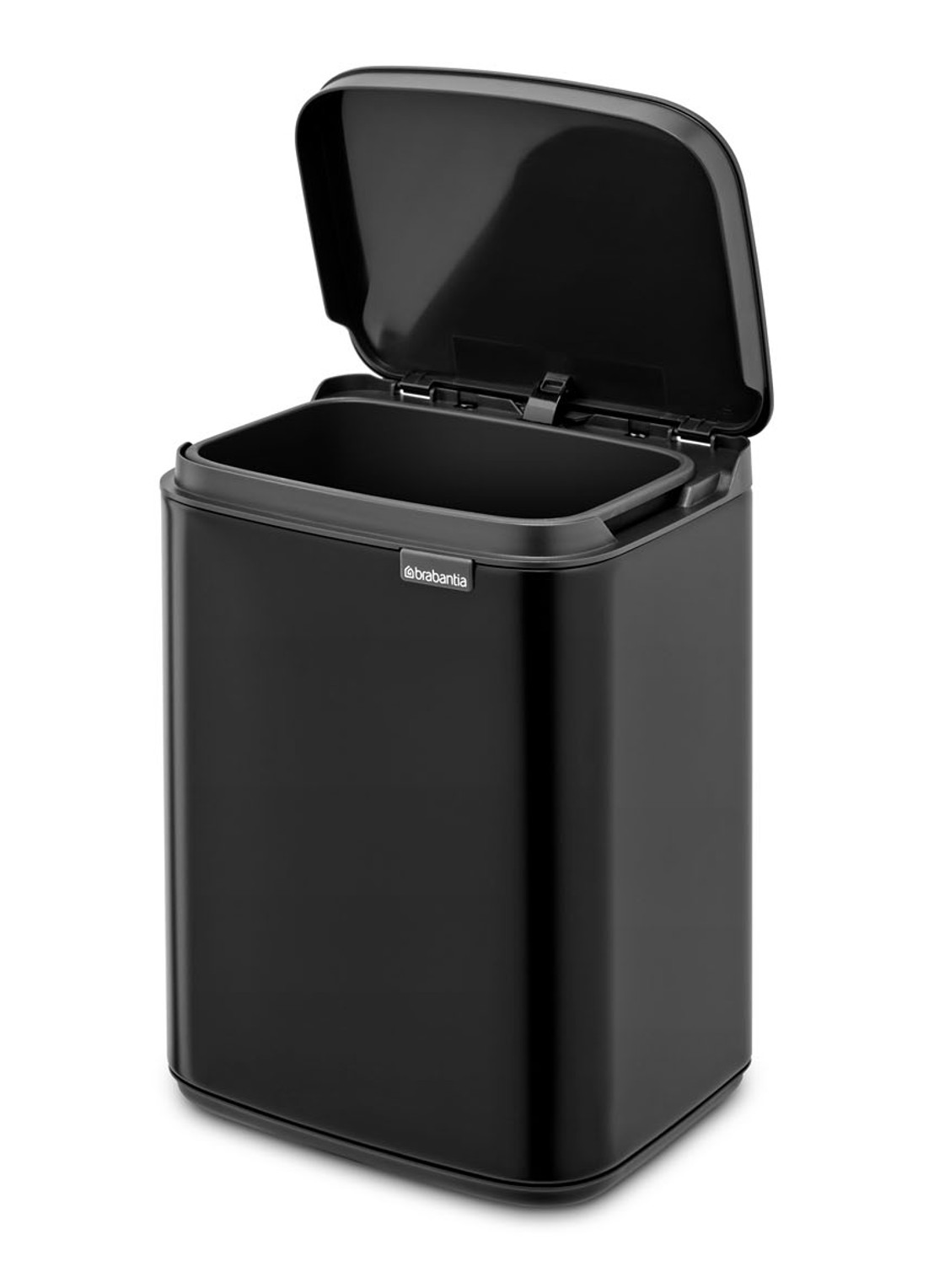 Brabantia Bo afvalemmer 4 liter met kunststof binnenemmer - detail 2 zwart