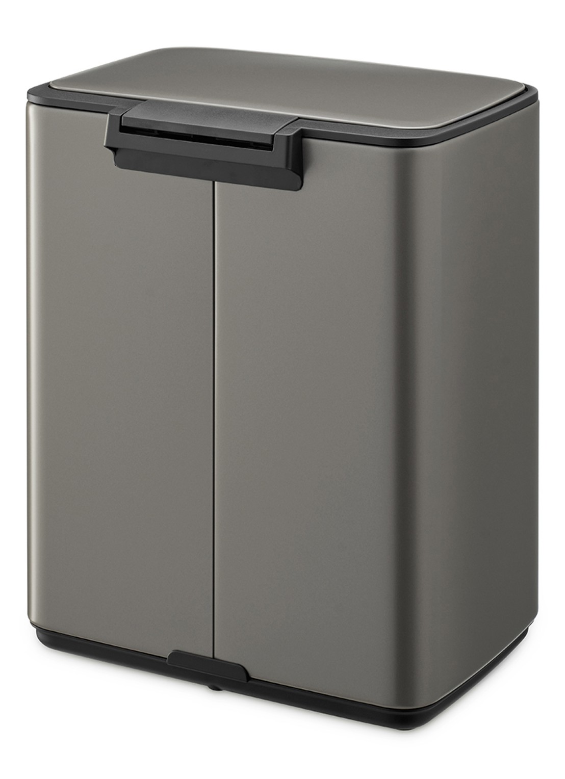 Brabantia Bo pedaalemmer 12 liter - detail grijs