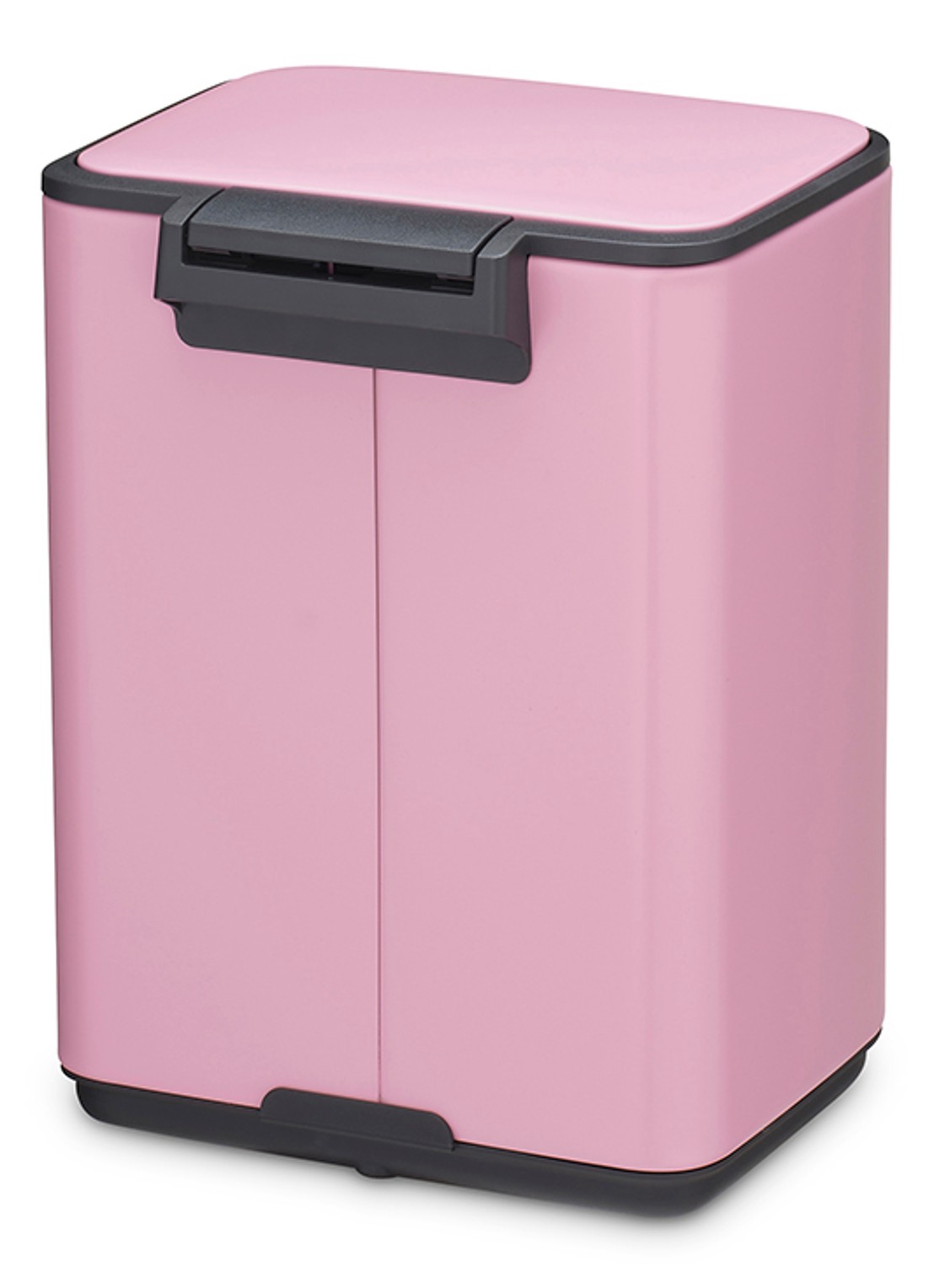 Brabantia Bo pedaalemmer 4 liter - achterkant donkerroze