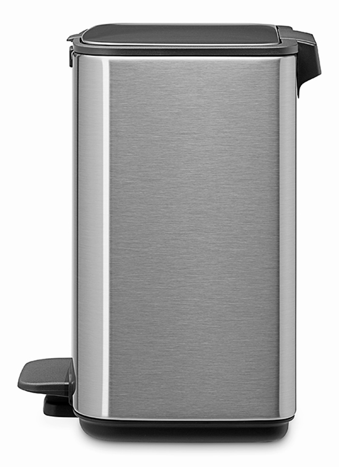 Brabantia Bo Touch Bin  duo prullenbak met deksel 2 x 30 liter - detail 3 metallic