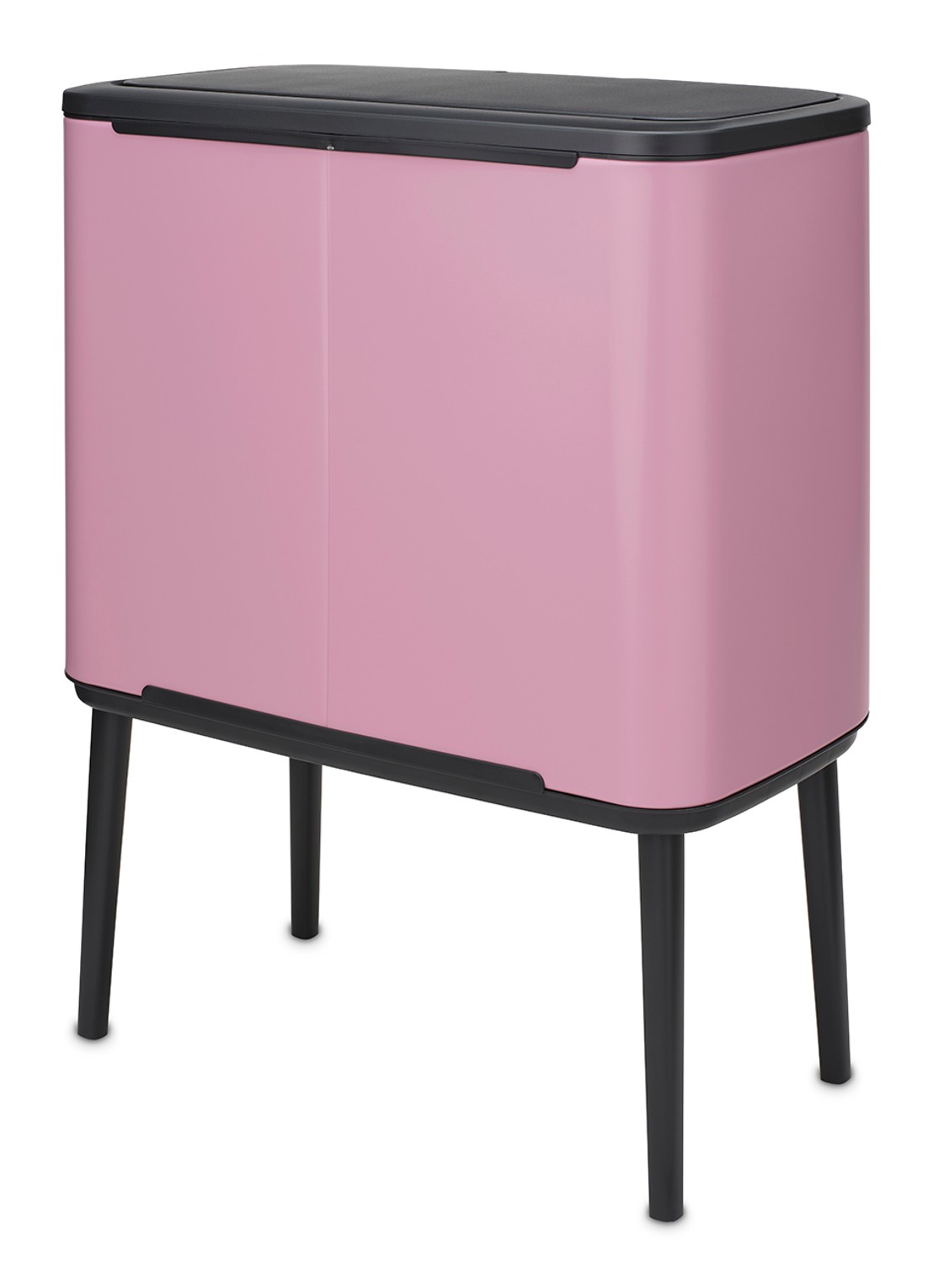 Brabantia Bo Touch Bin prullenbak 11 + 23 liter - detail donkerroze