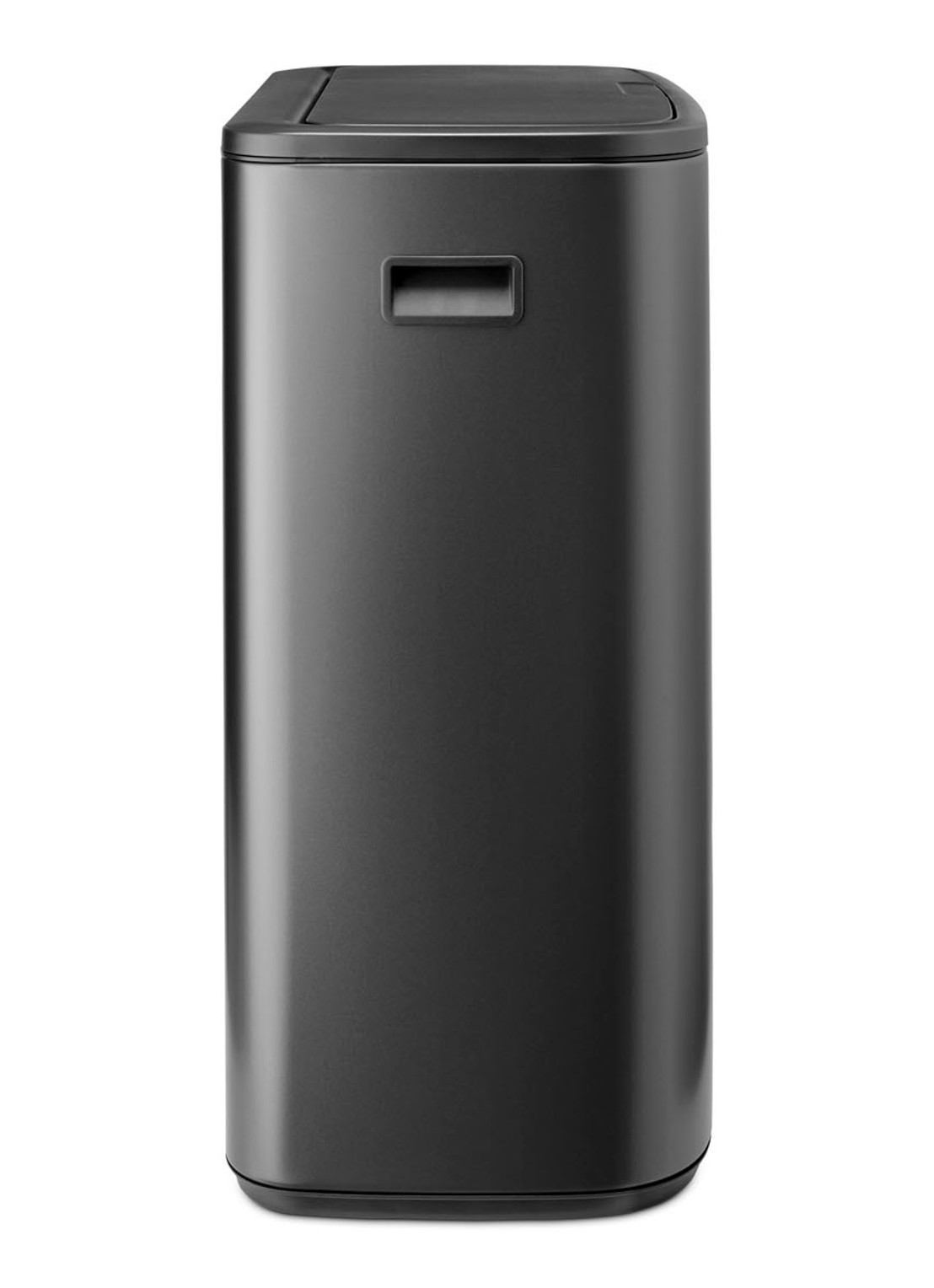 Brabantia Bo Touch Bin prullenbak 2 x 30 liter - achterkant grijs