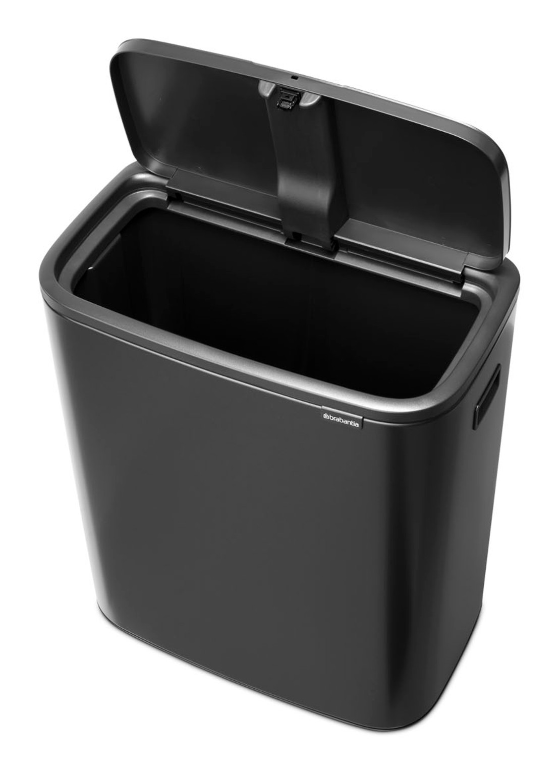 Brabantia Bo Touch Bin prullenbak 60 liter - detail grijs