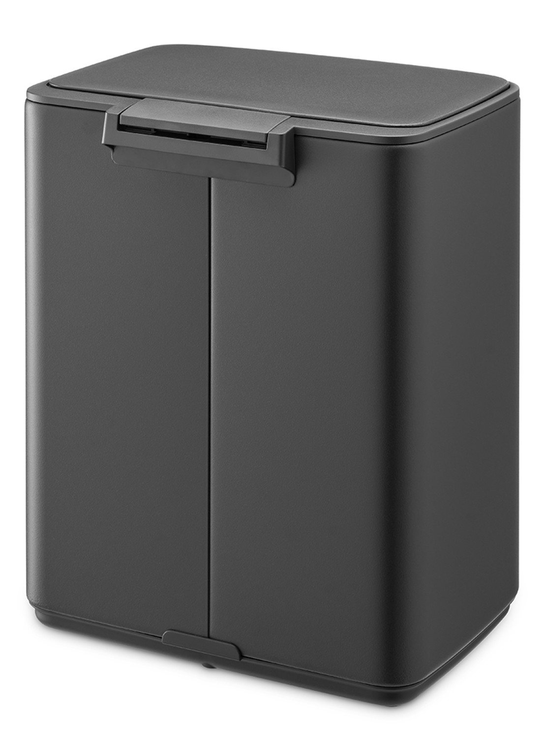 Brabantia Bo Touch Bin  prullenbak met deksel op pootjes 3 x 11 liter - detail 2 grijs