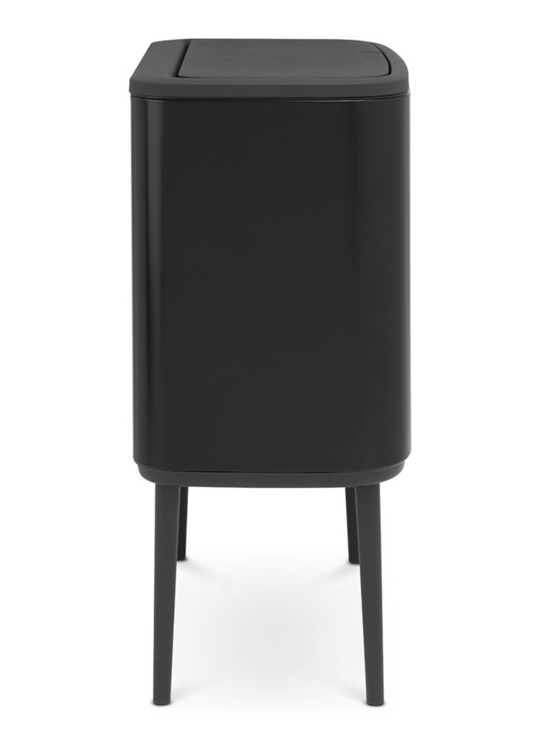 Brabantia Bo Touch Bin prullenbak met deksel op pootjes 36 liter - detail 5 zwart