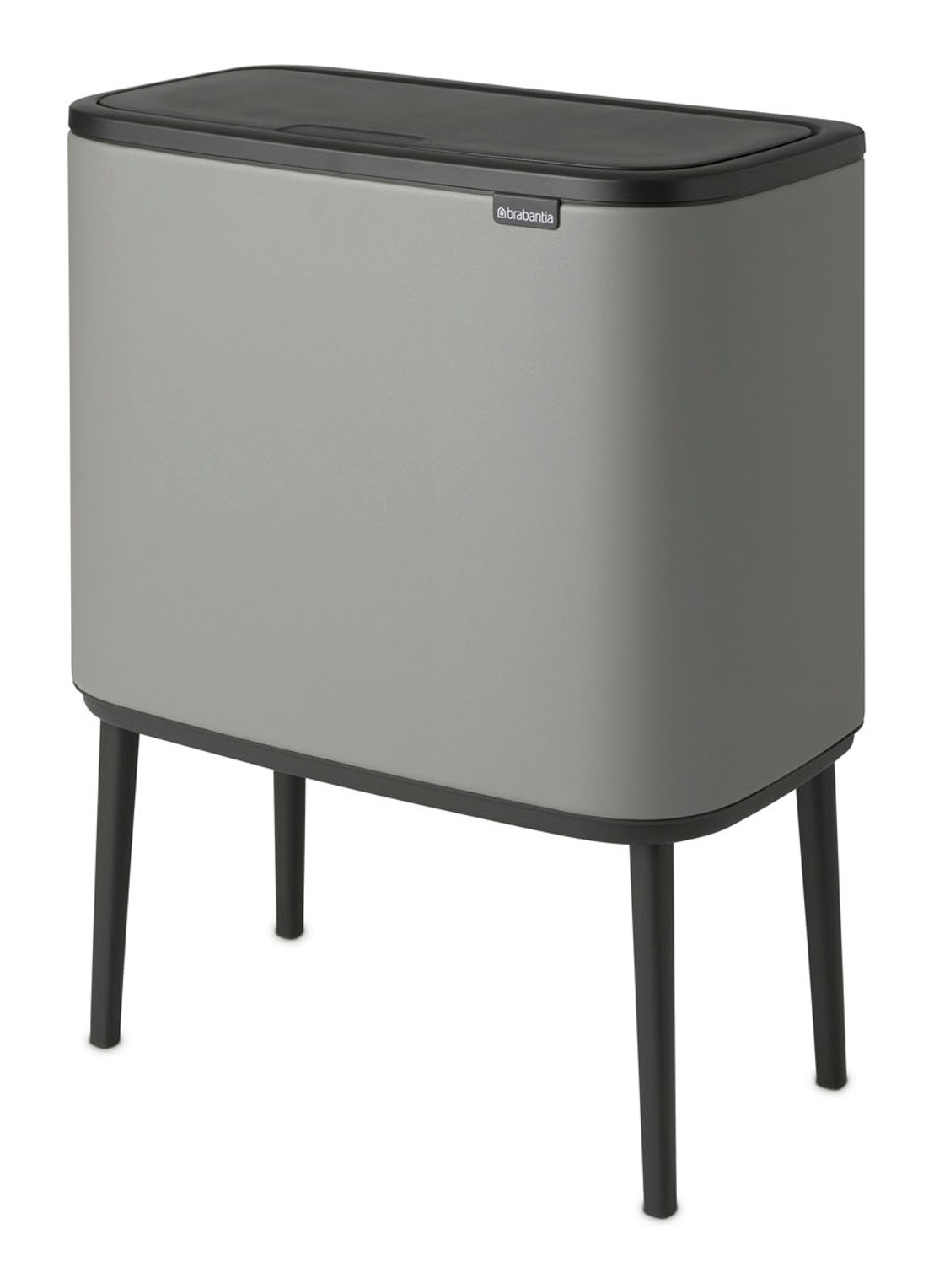 Brabantia Bo Touch Bin prullenbak met deksel op pootjes 36 liter - detail 3 grijs