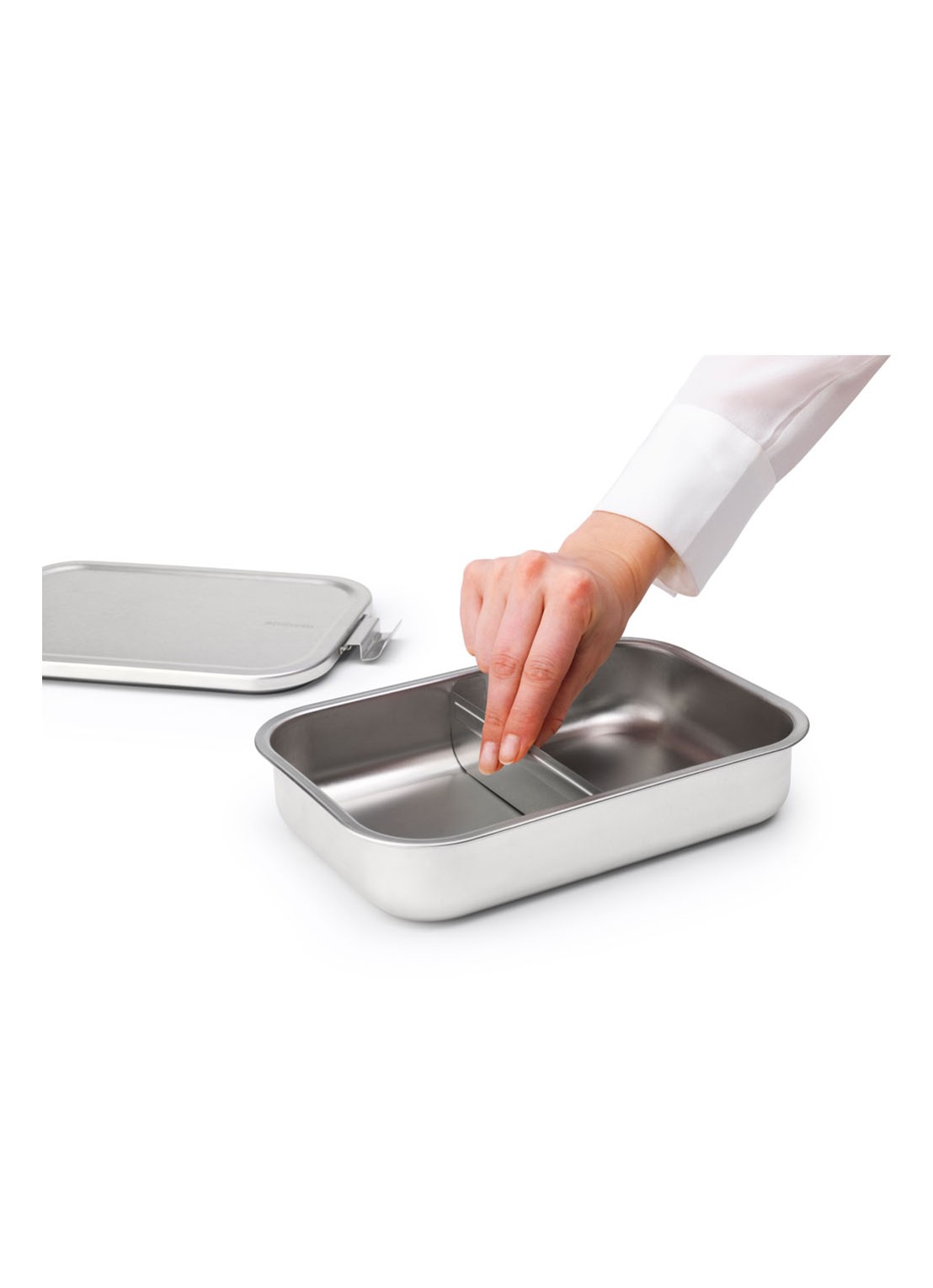 Brabantia Bo Touch Bin prullenbak met deksel op pootjes 36 liter - detail 6 metallic