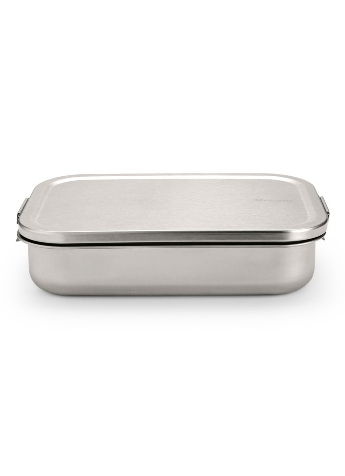 Brabantia Bo Touch Bin prullenbak met deksel op pootjes 36 liter - voorkant metallic