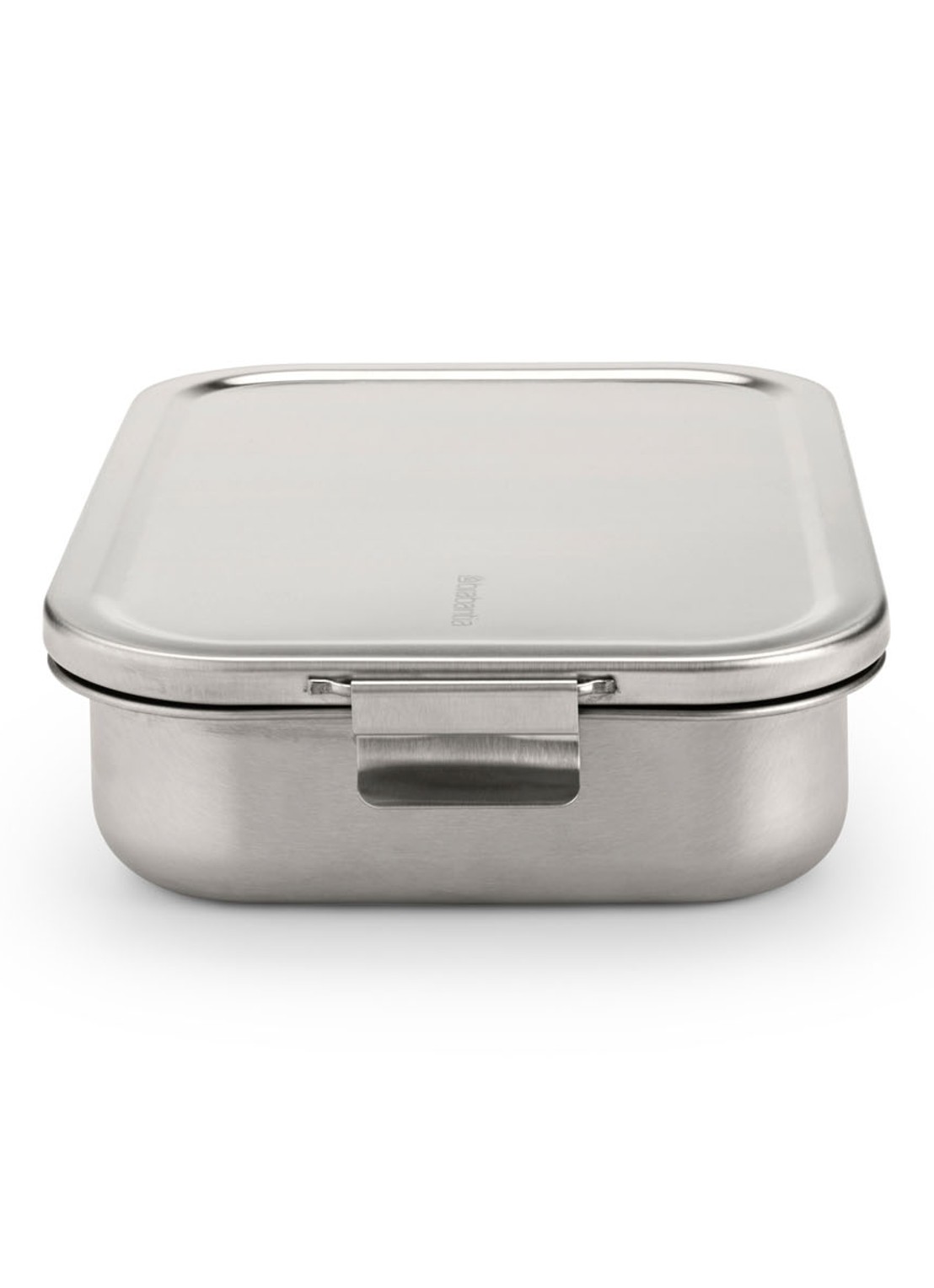 Brabantia Bo Touch Bin prullenbak met deksel op pootjes 36 liter - voorkant 2 metallic