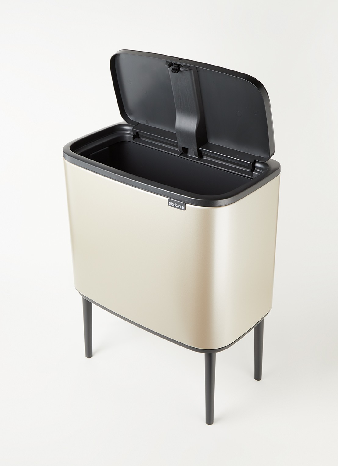 Brabantia Bo Touch Bin prullenbak met deksel op pootjes 36 liter - detail 3 goud